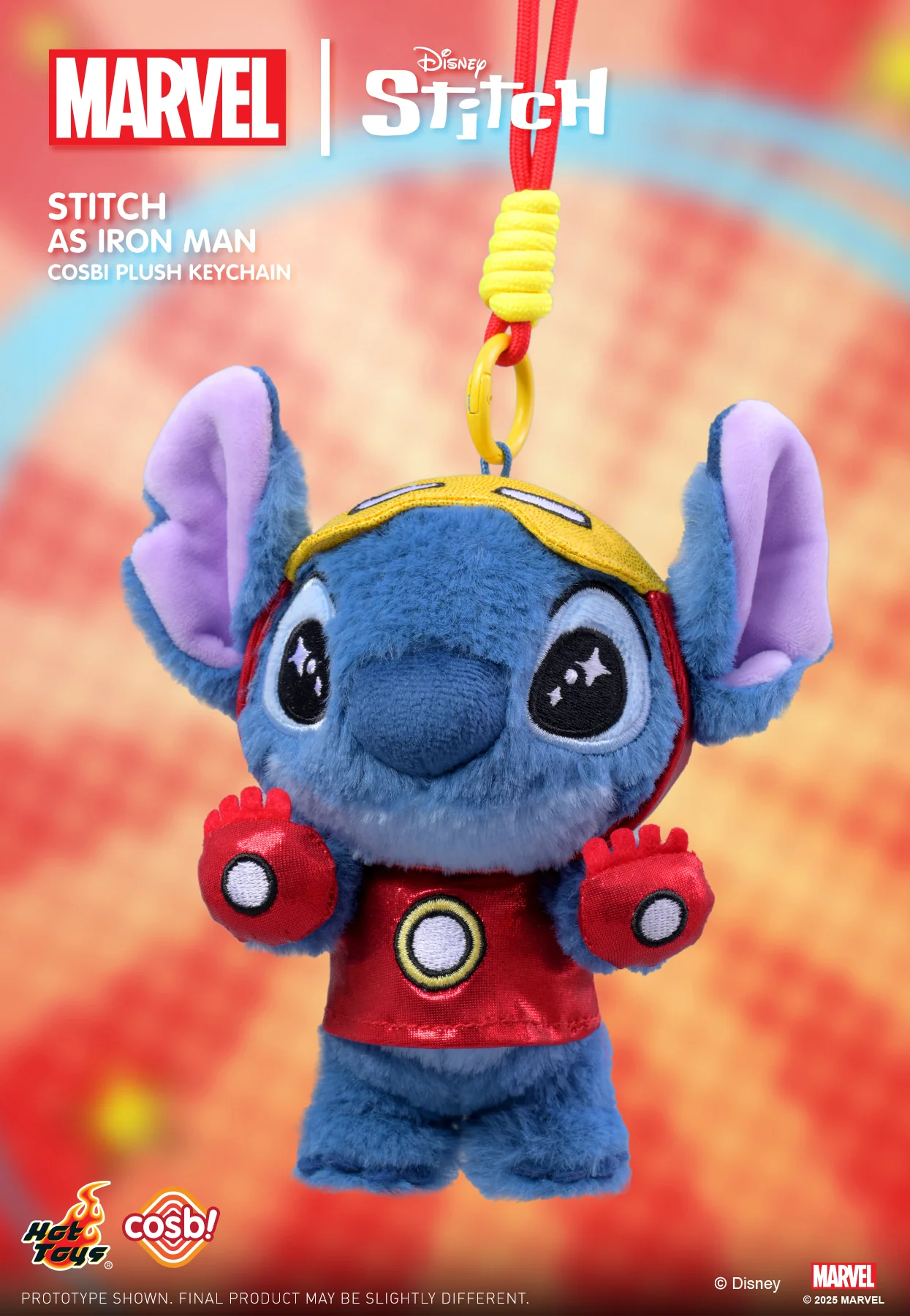 Stitch - Marvel Stitch Cosbi Plush Keychain Collection