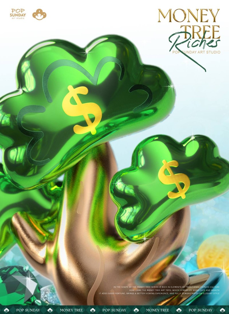 MONEY TREE RICHES ART TOY