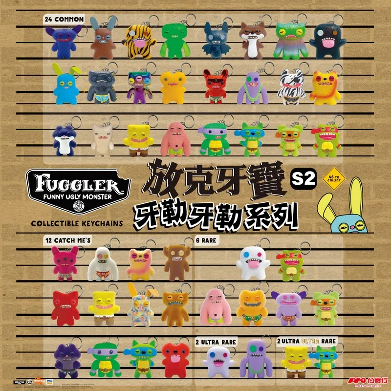 FUGGLER KEYCHAIN SERIES 2 