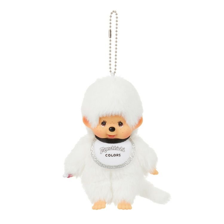 Monchhichi Colors Keychains (White)