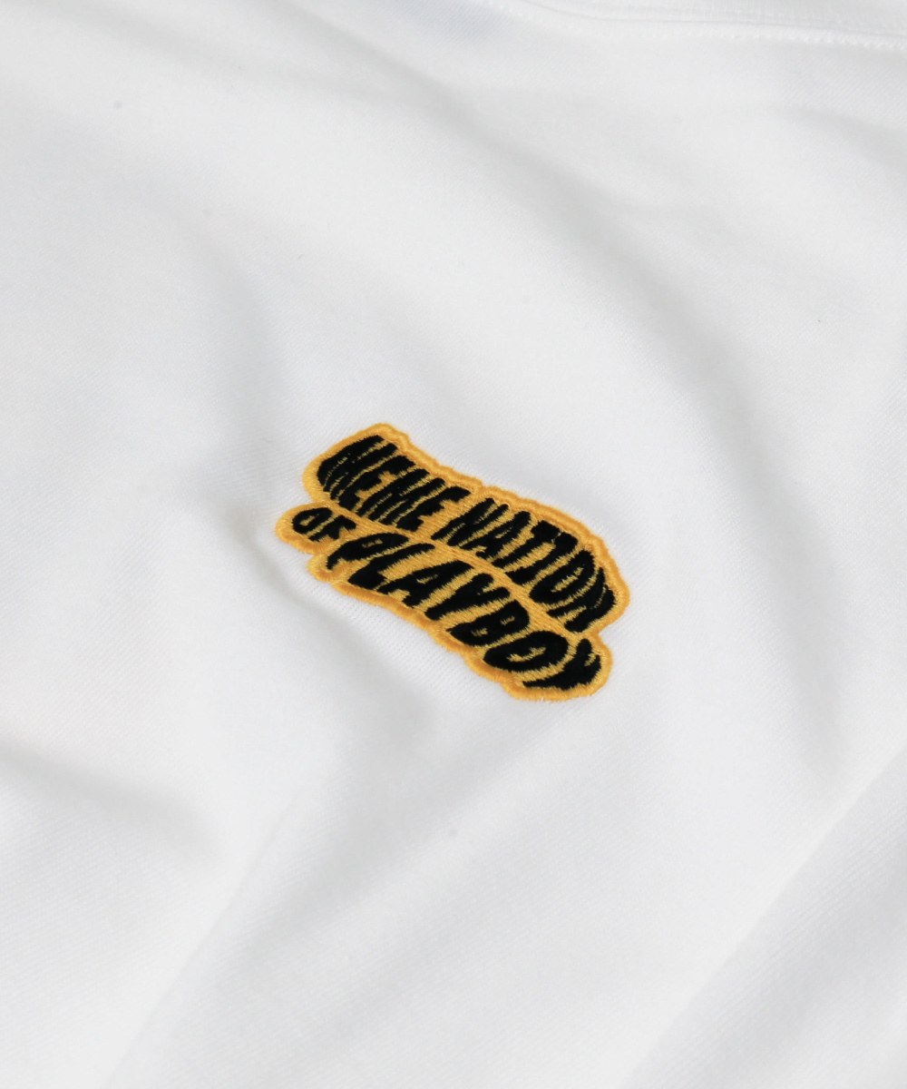 Kaminar-GALLERY TEE (WHITE) (BLACK)