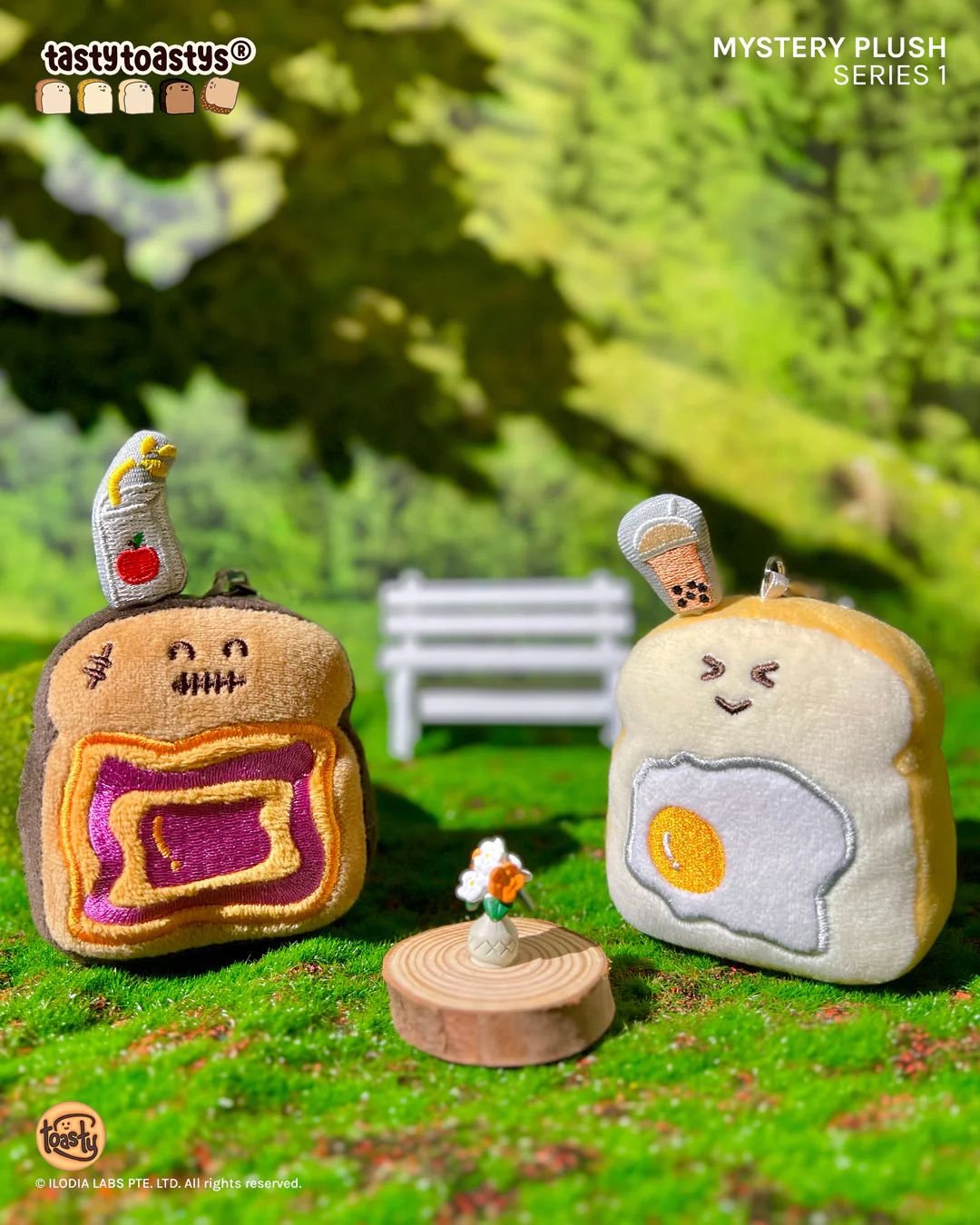 TASTY TOAST MYSTERY PLUSH SERIES 1