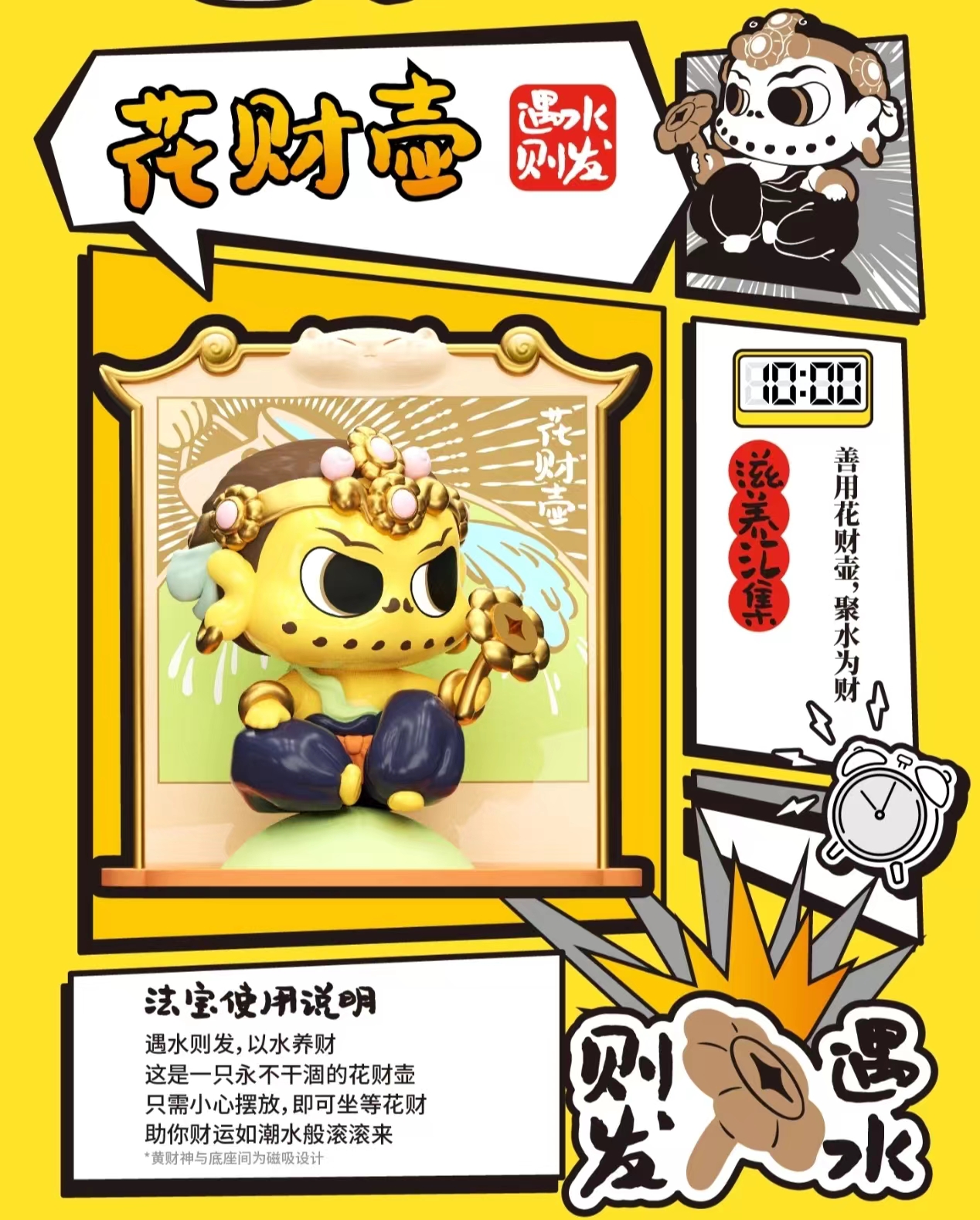 FUFUTIETIE YELLOW GOD OF WEALTH-NORLHA