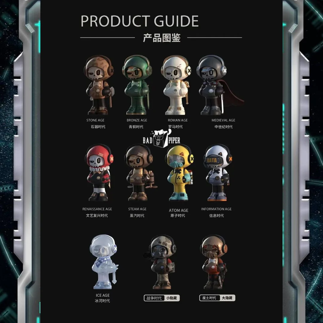 Mr. Bone mini 2.0  Travel Time A Journey Through Time