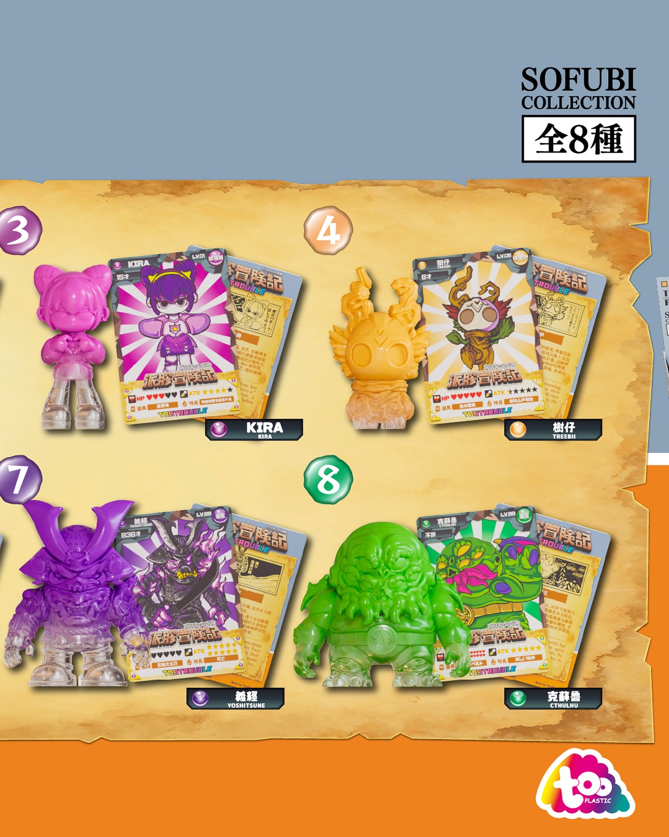 TOO TROUBLE BLIND BOX SOFUBI