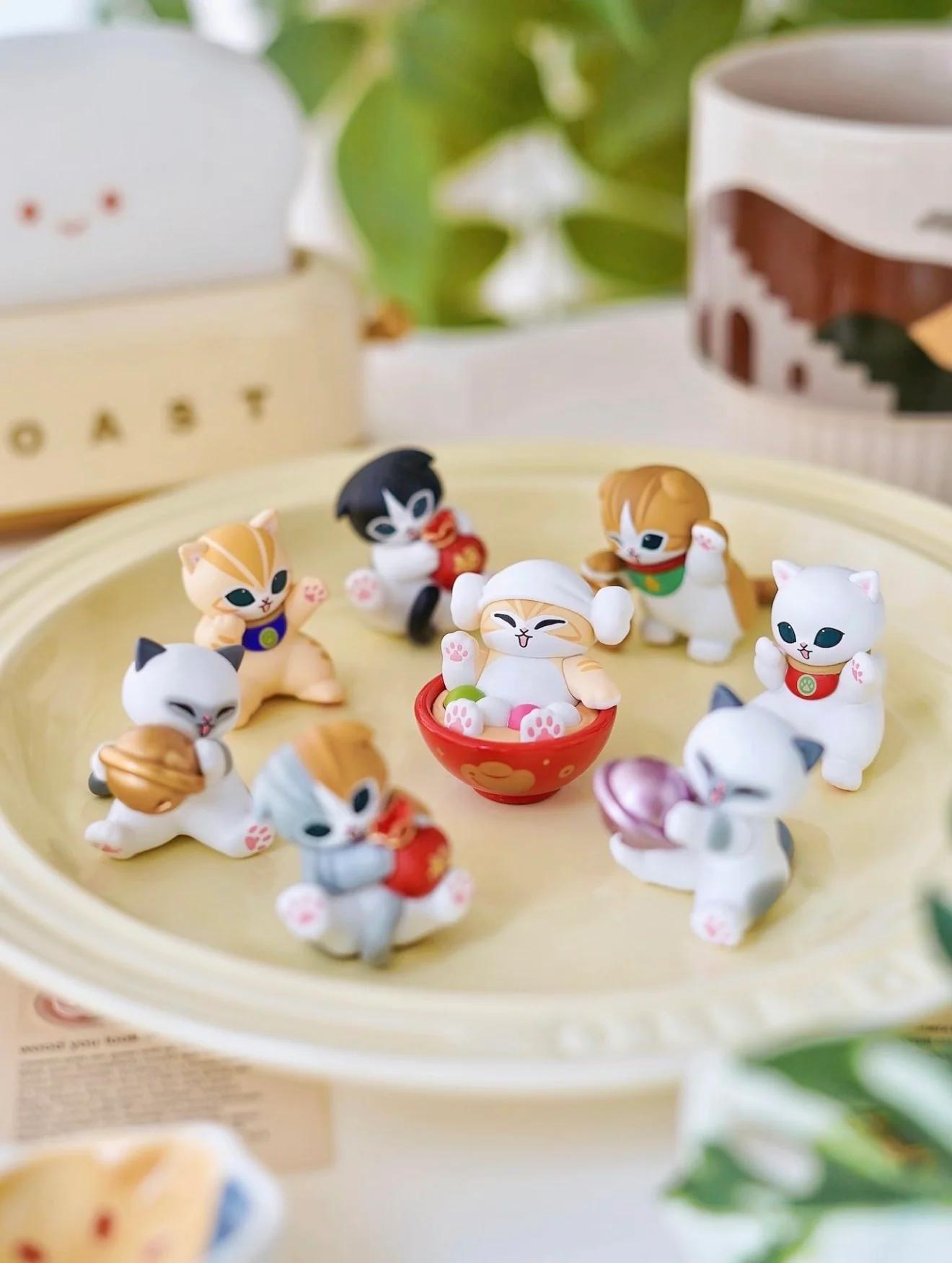 MOFUSAND LUCKY CAT SERIES MINI CAT HEAD BLIND BOX