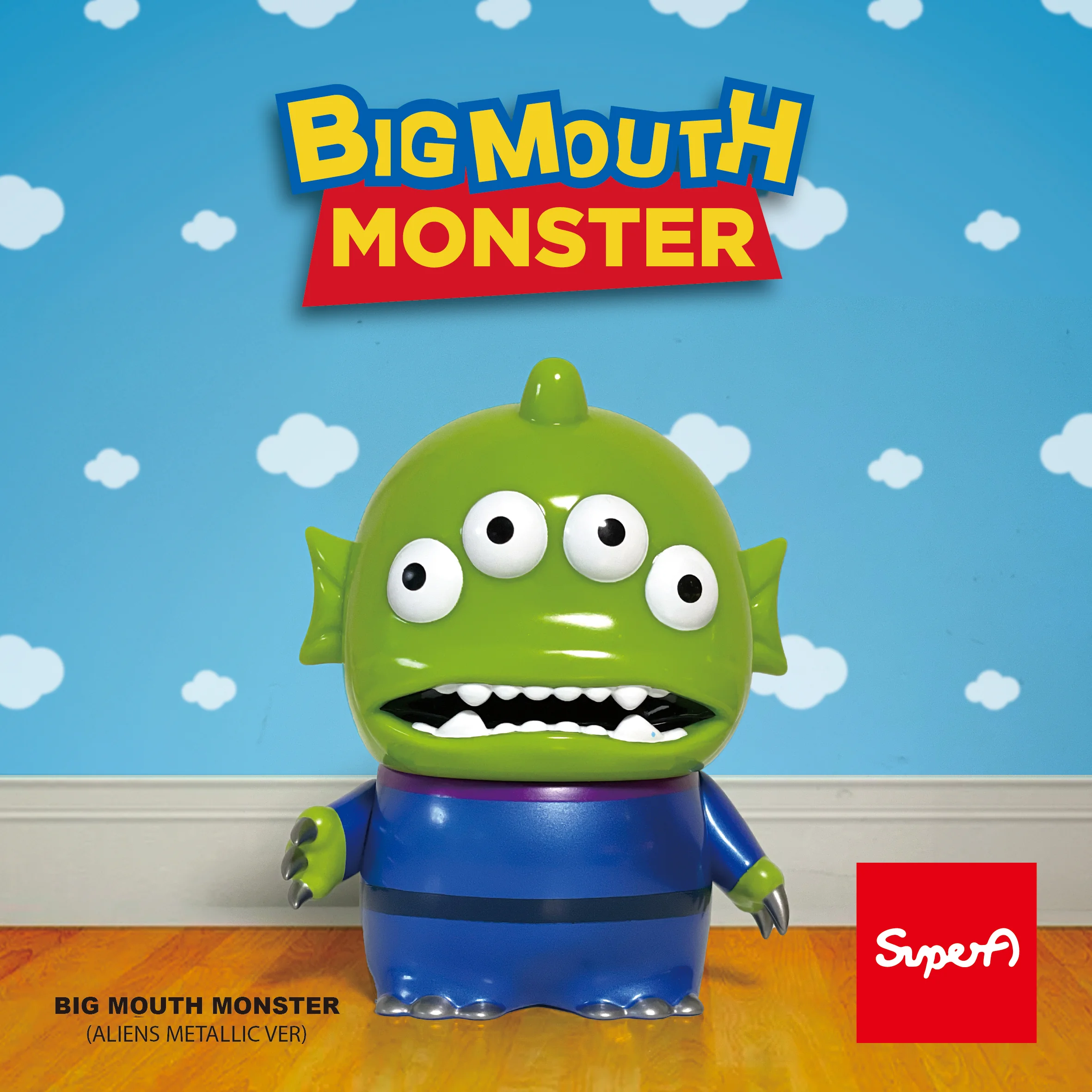 BIG MOUTH MONSTER - METALLIC ALIEN VERSION