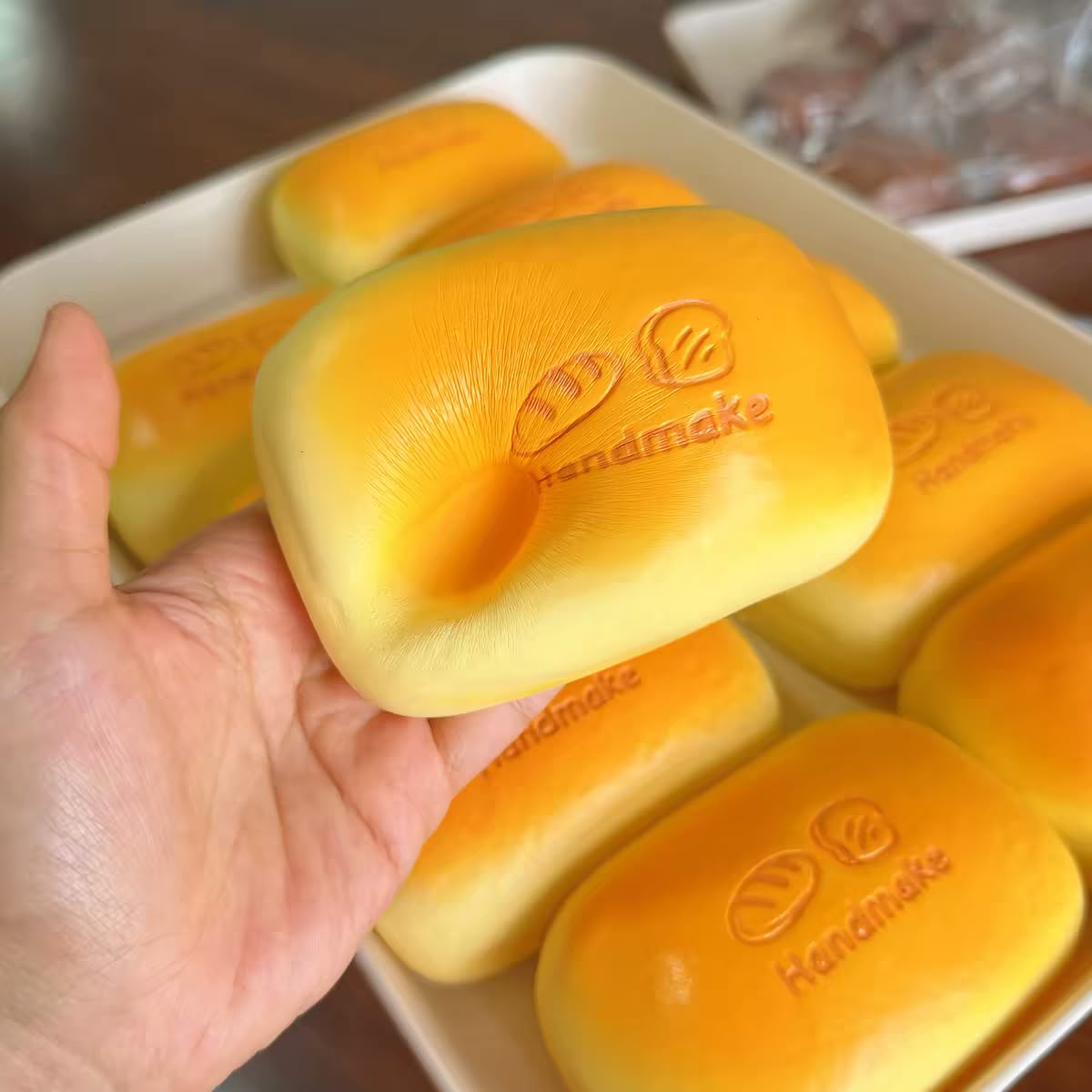 Moozy Baked Bun Squishy