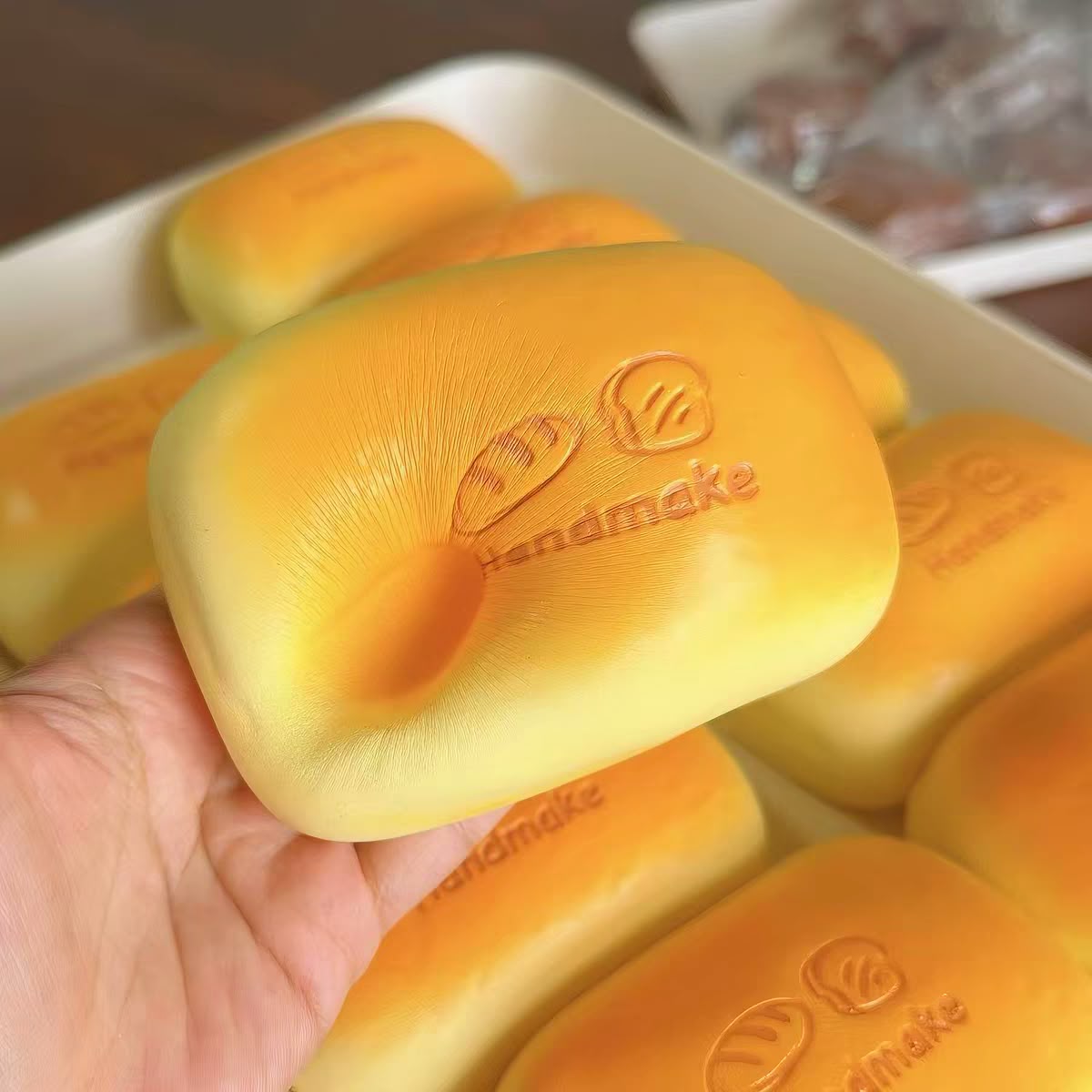 Moozy Baked Bun Squishy