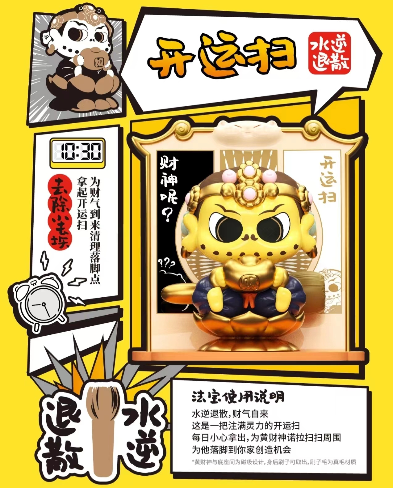 FUFUTIETIE YELLOW GOD OF WEALTH-NORLHA