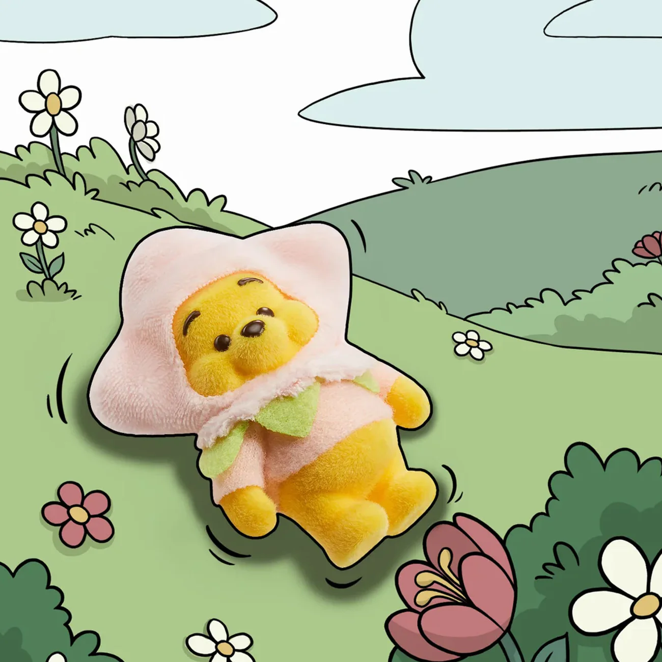 Winnie The Pooh Touching Garden Series Figure Blind Box