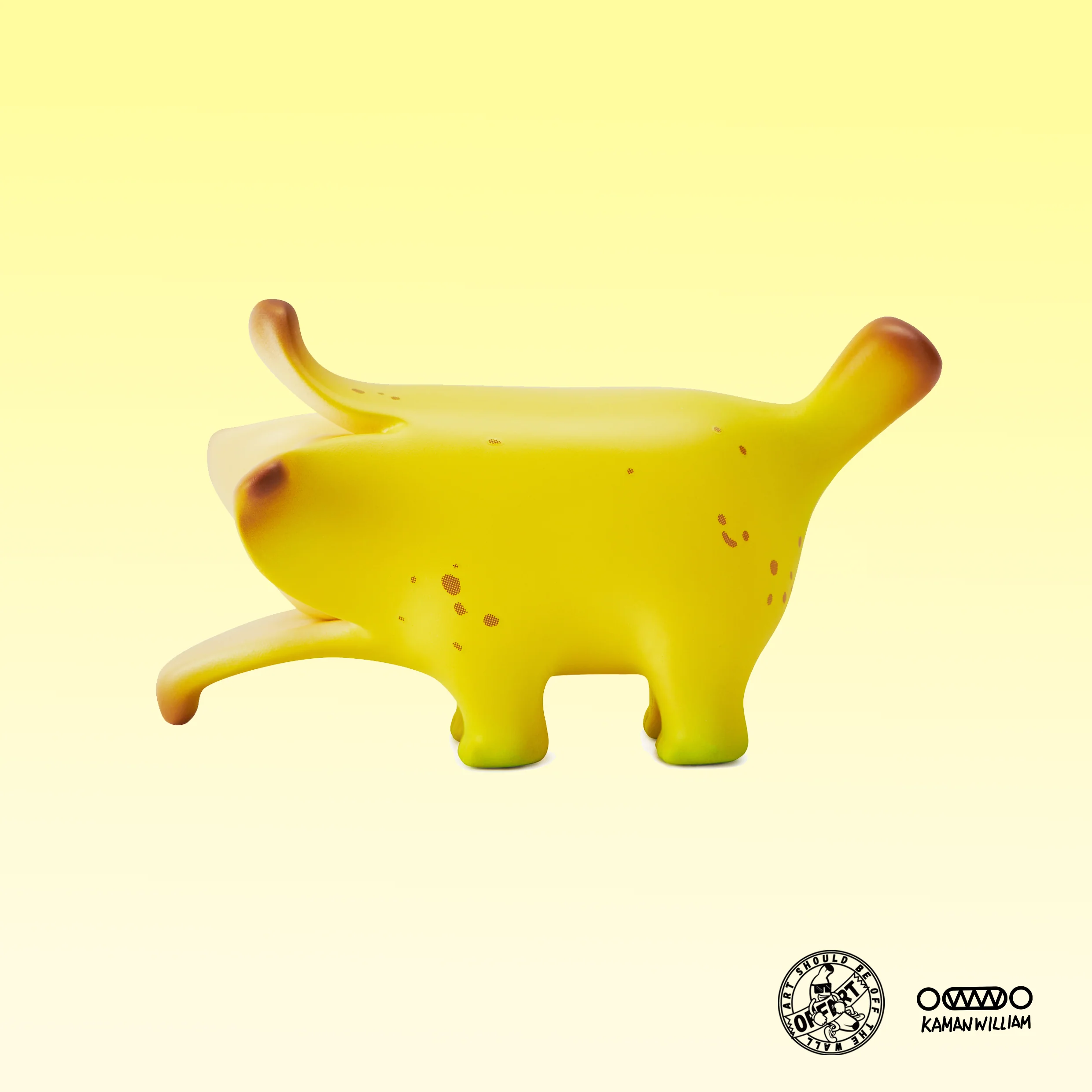 OFFART X Kamanwillam Mini Bananaer Dog