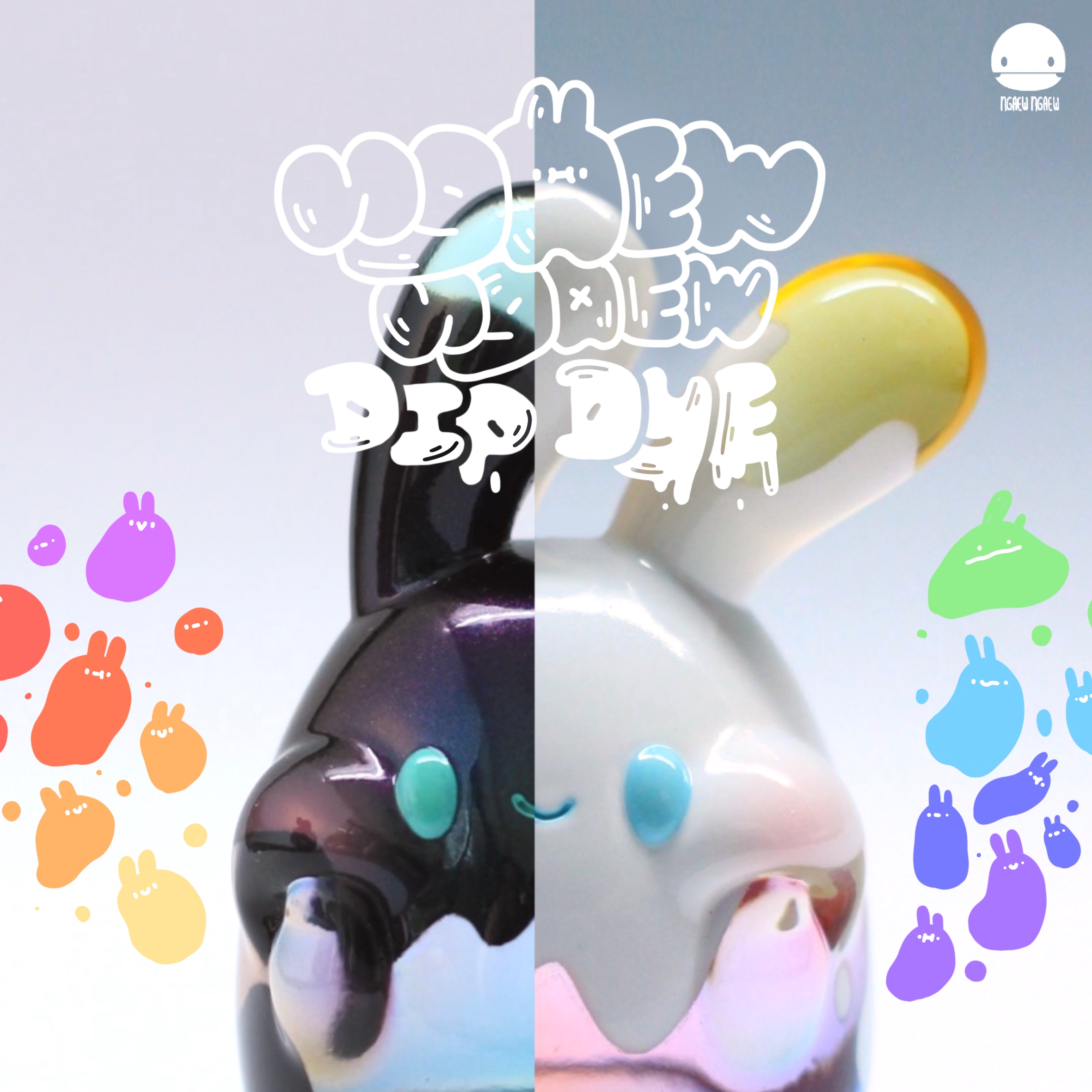 Ngaew Ngaew Dip Dye  Day & Night