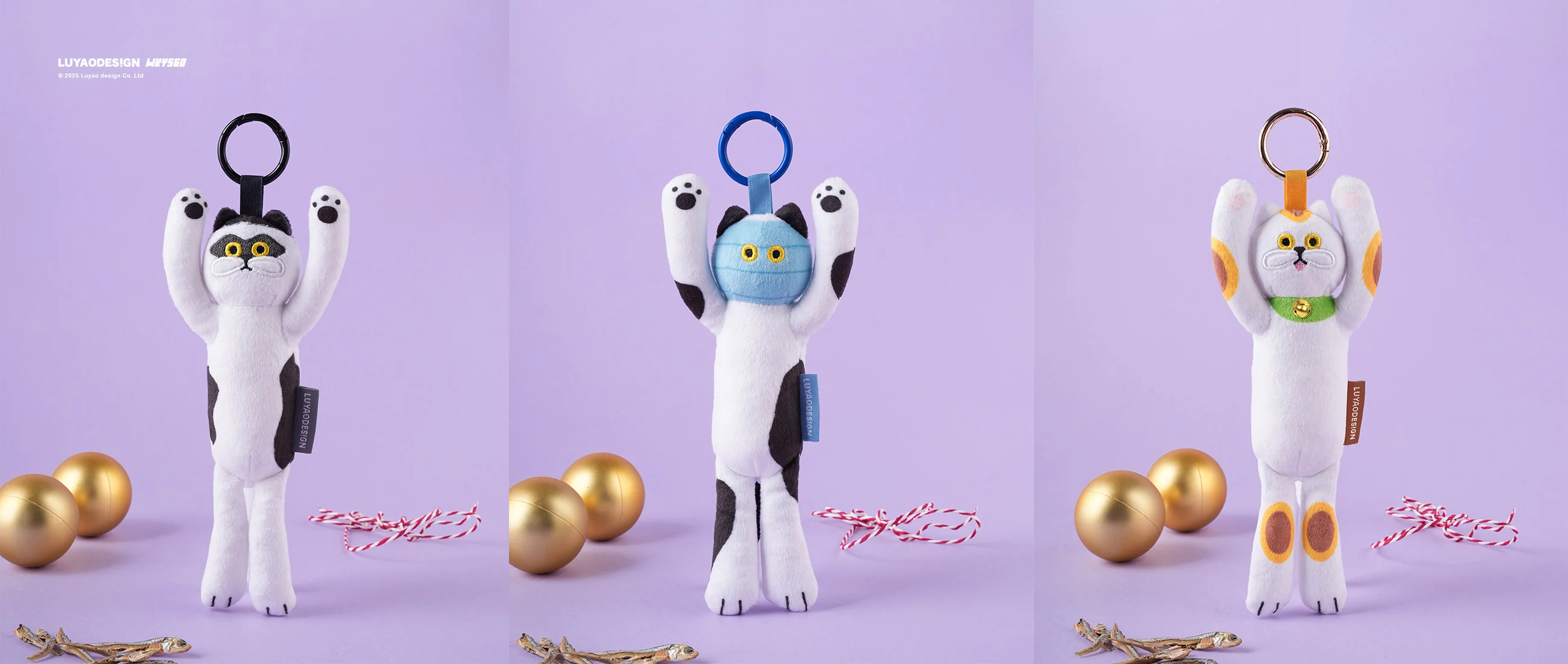 LUYAO- CAT HUG PLUSH 