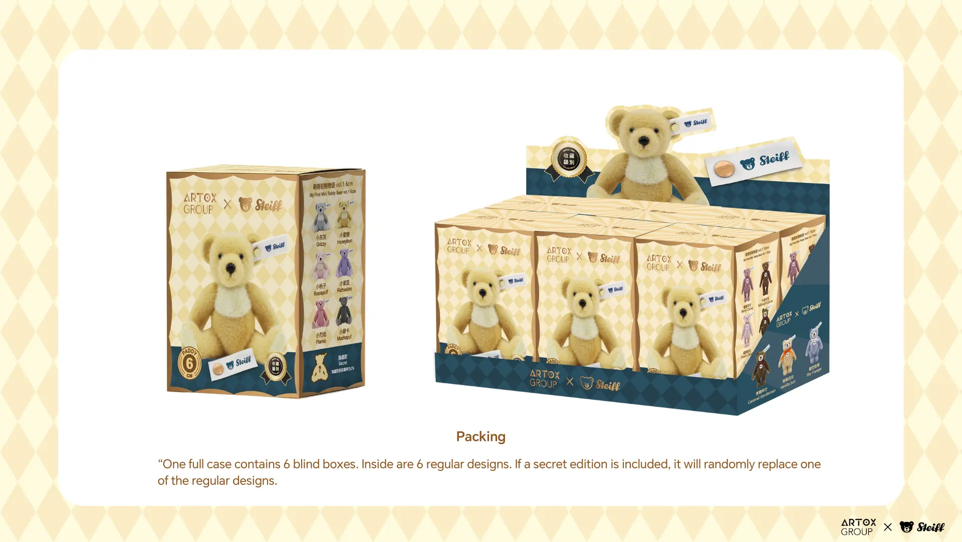 Steiff My First Mini Teddy Bear