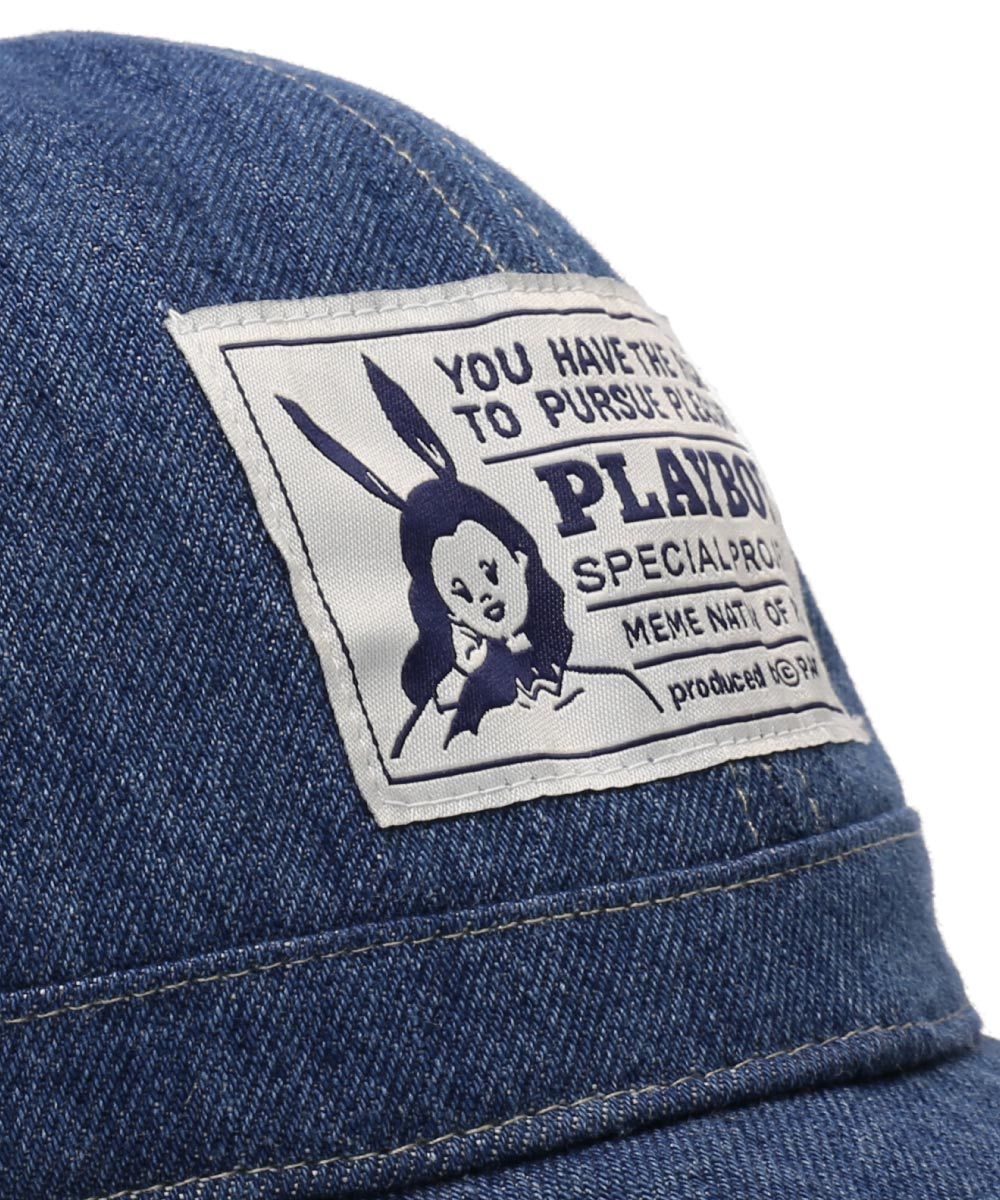 XAP-Denim short brim hat