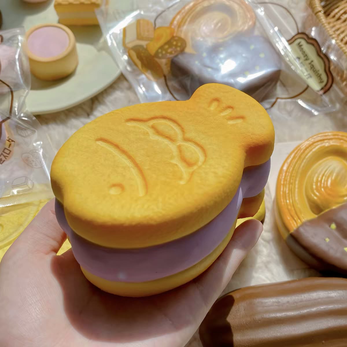 Taro Paste Taiyaki Squishy