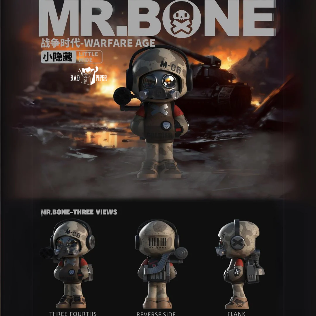Mr. Bone mini 2.0  Travel Time A Journey Through Time
