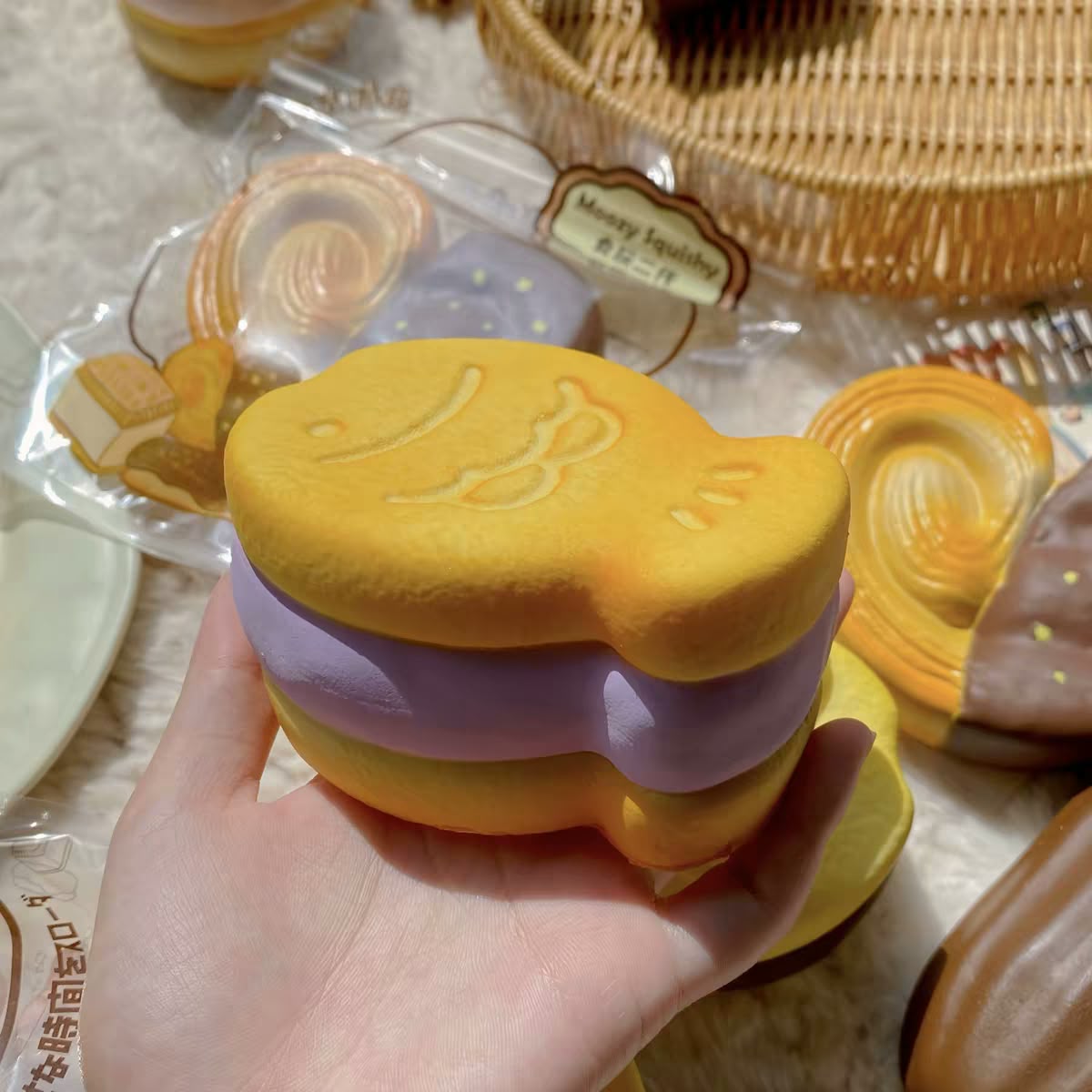 Taro Paste Taiyaki Squishy