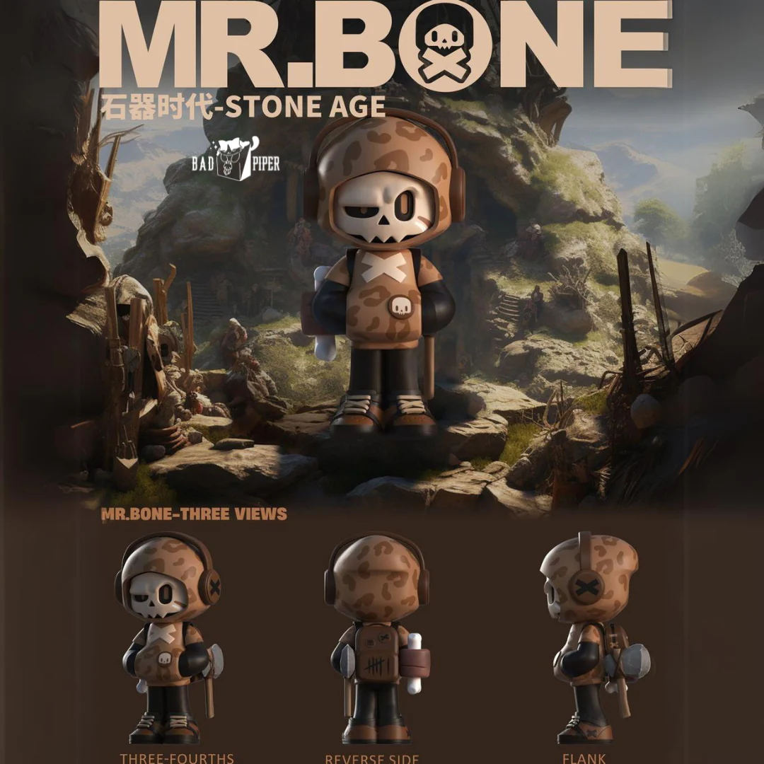 Mr. Bone mini 2.0  Travel Time A Journey Through Time