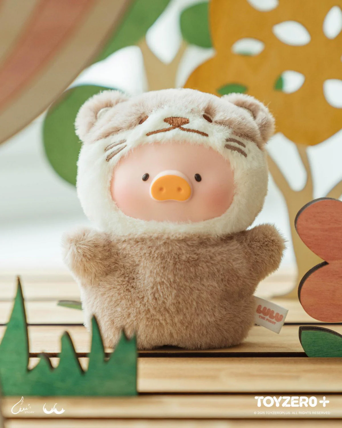 LuLu the Piggy Animal Party Puppet Plush Keychain Blind Box Series