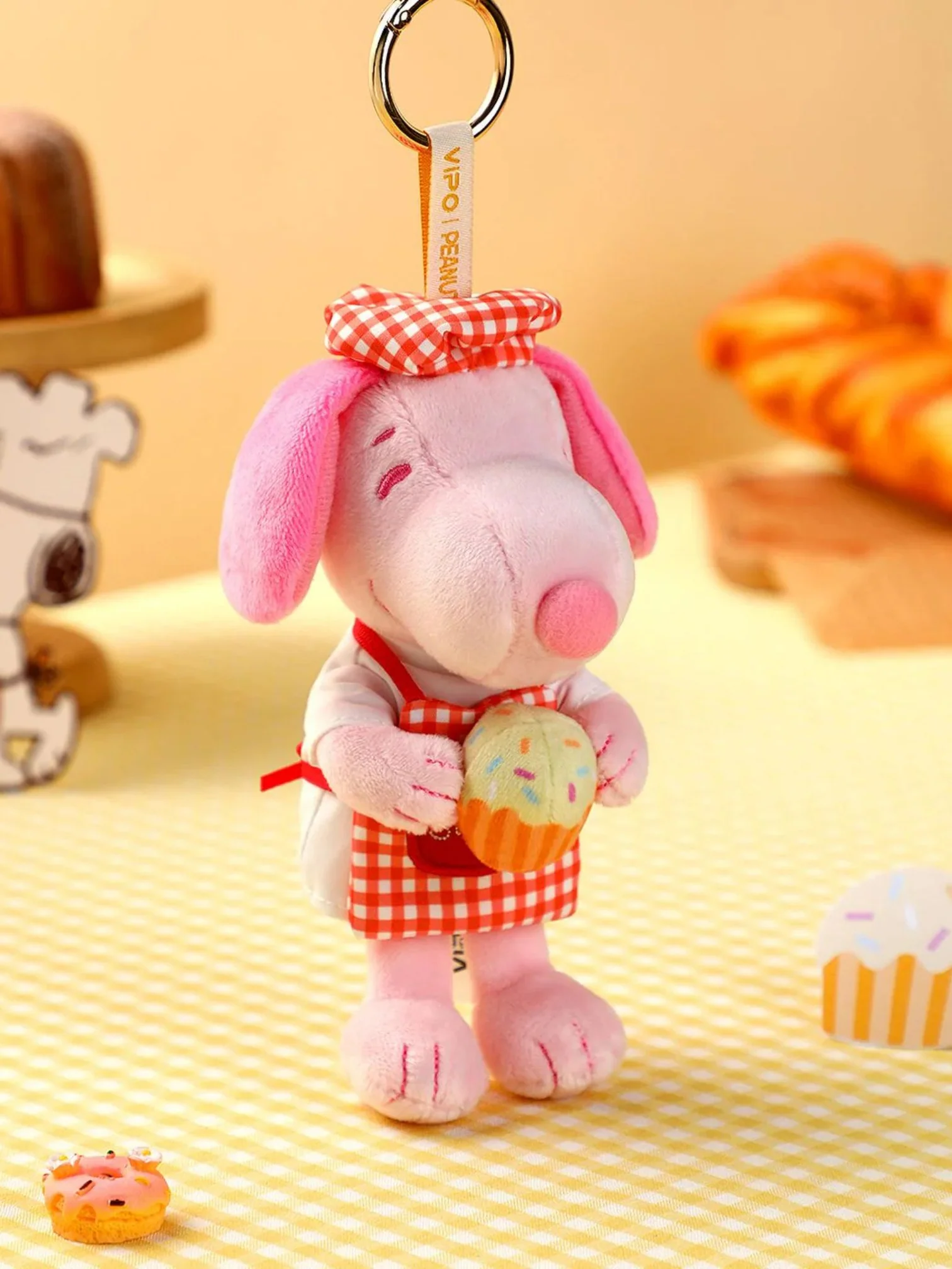 Vipo X Peanuts Bakery Plush Keychain Blind Box
