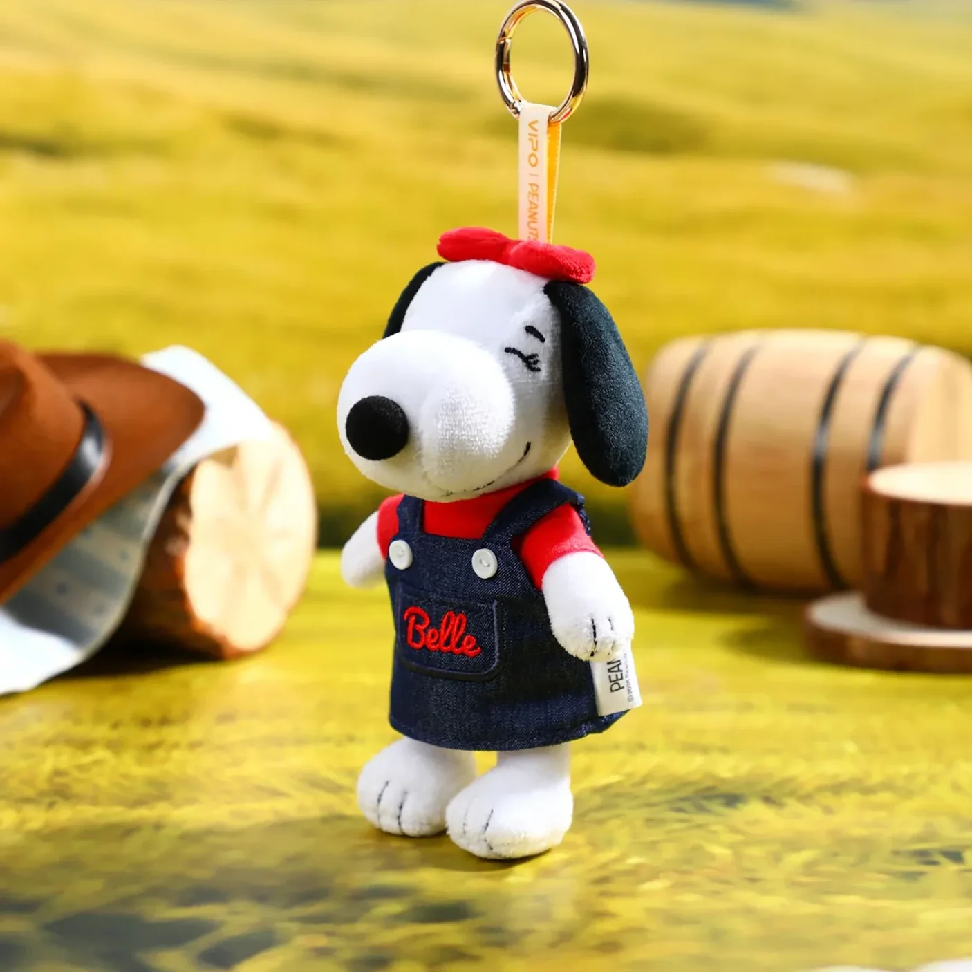 VIPO x Peanuts Denim Plush Keychain Blind Box