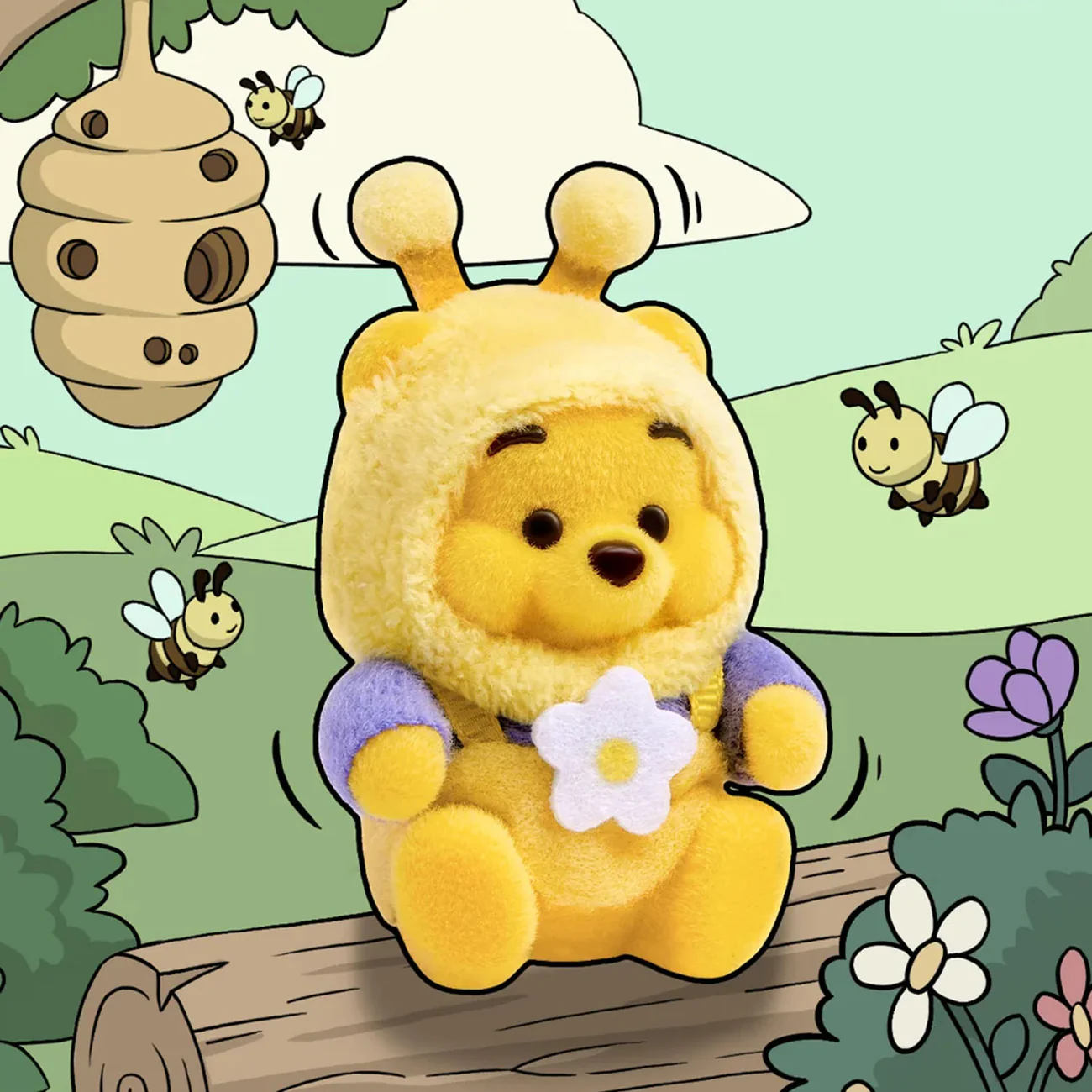 Winnie The Pooh Touching Garden Series Figure Blind Box