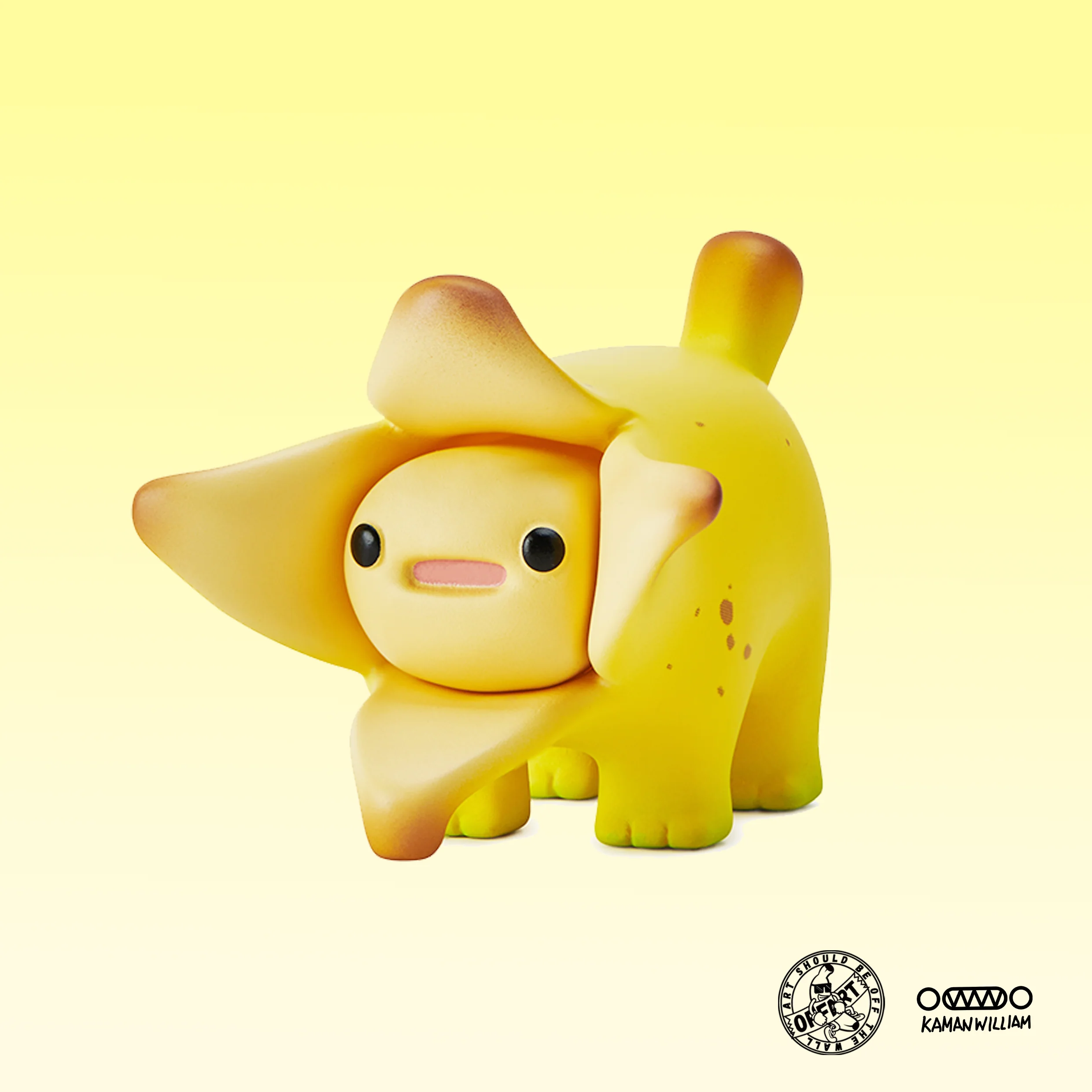 OFFART X Kamanwillam Mini Bananaer Dog