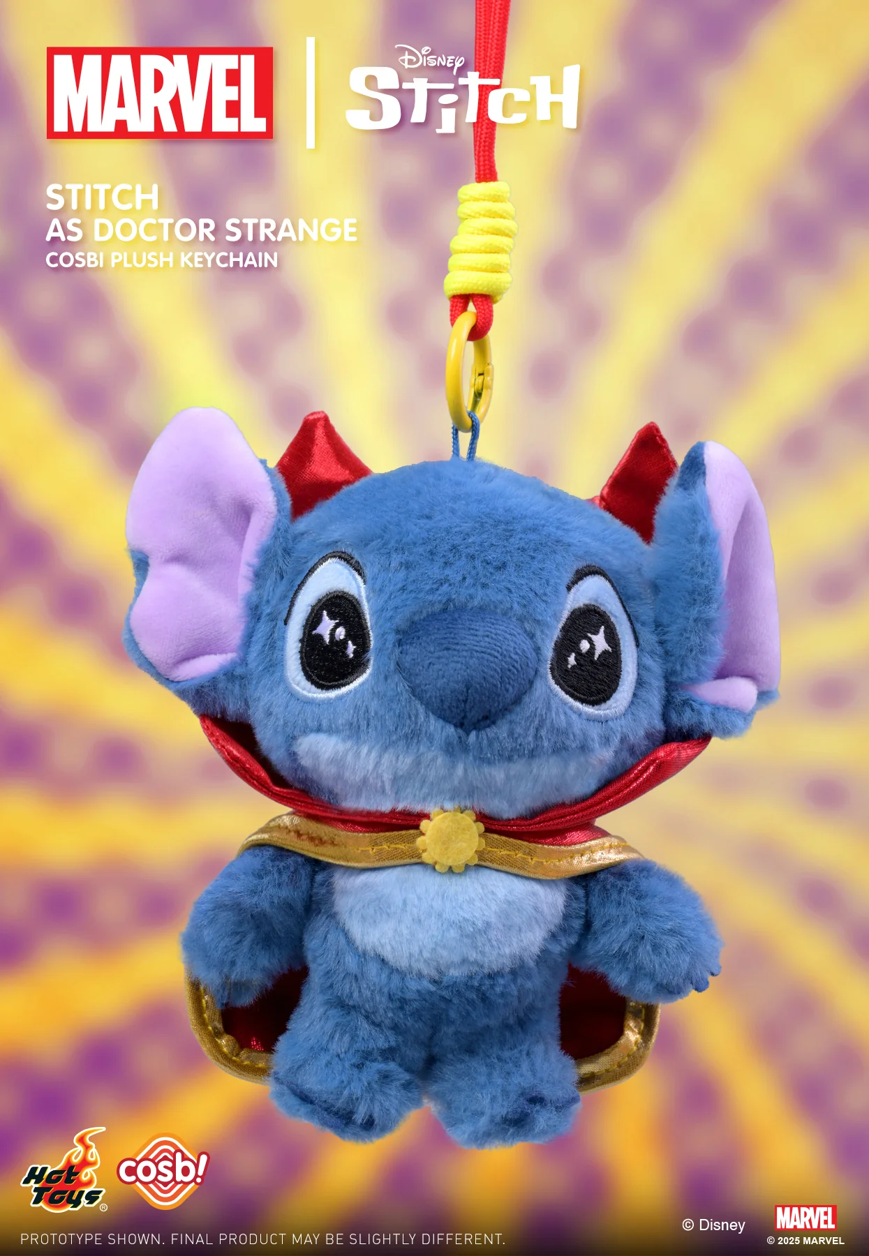 Stitch - Marvel Stitch Cosbi Plush Keychain Collection