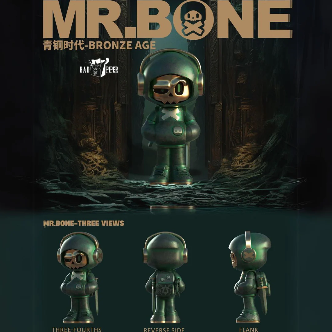 Mr. Bone mini 2.0  Travel Time A Journey Through Time