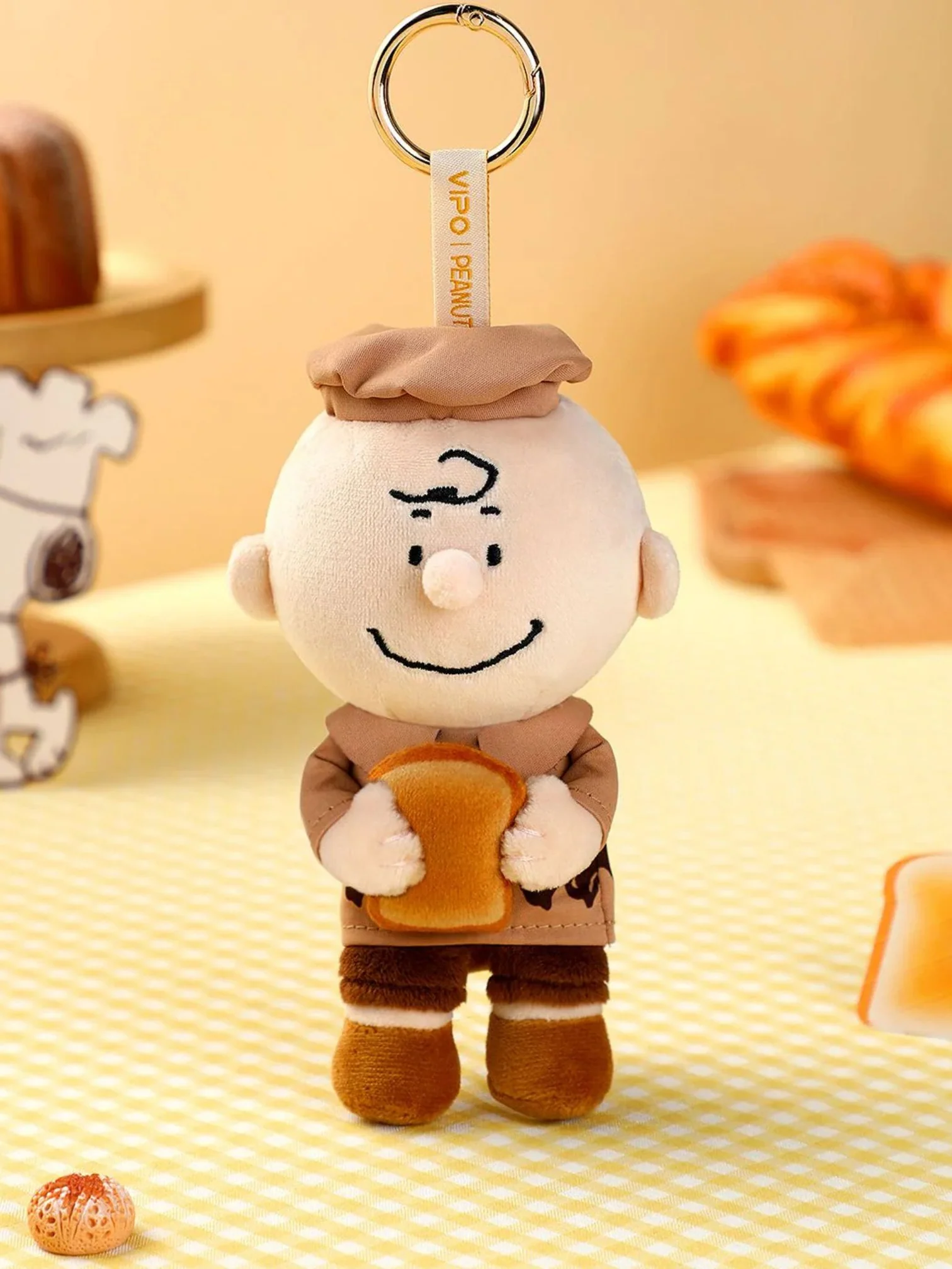 Vipo X Peanuts Bakery Plush Keychain Blind Box