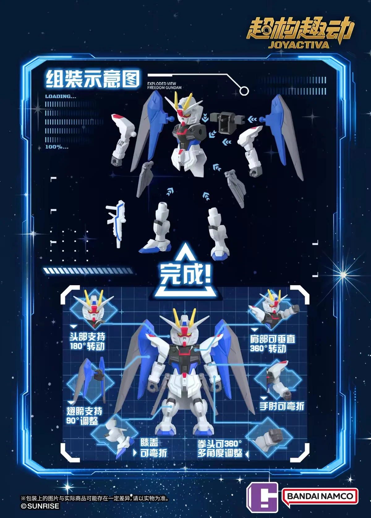 Bandai JOYACTIVA Mobile Suit Gundam Vol.1 Blind Box