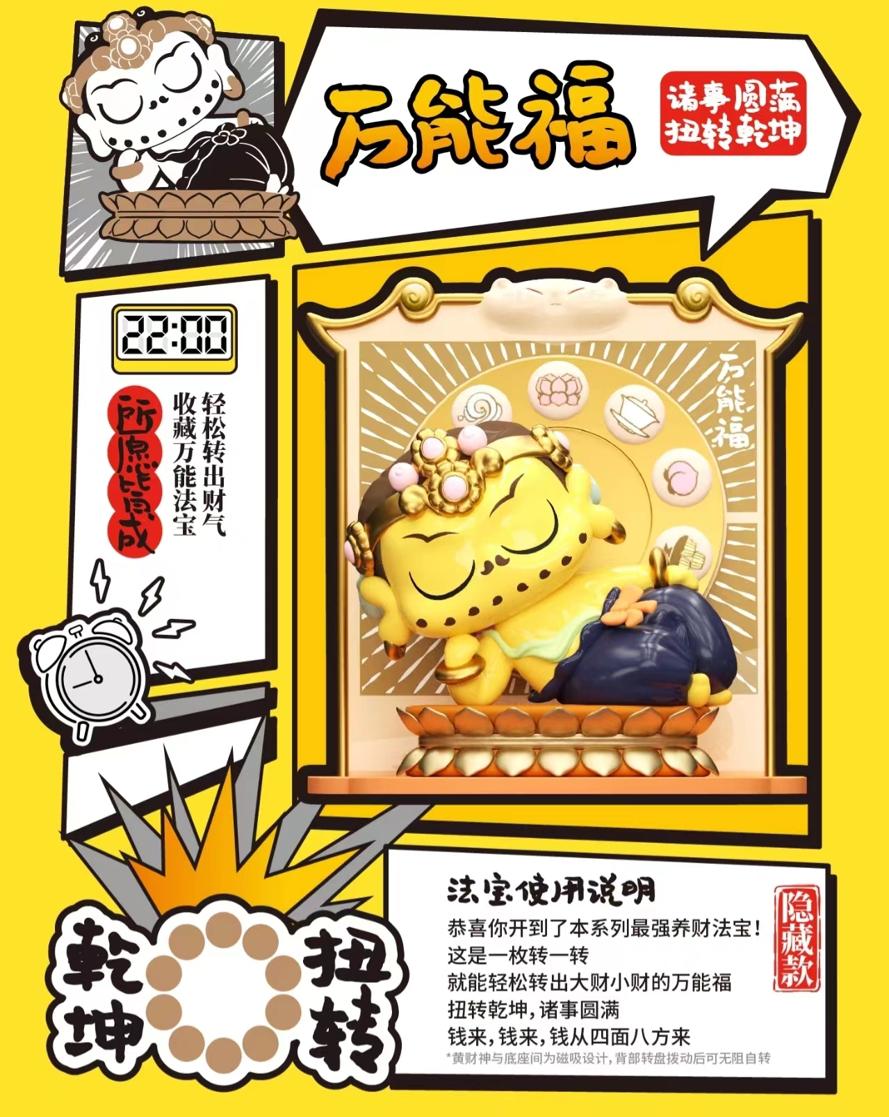 FUFUTIETIE YELLOW GOD OF WEALTH-NORLHA