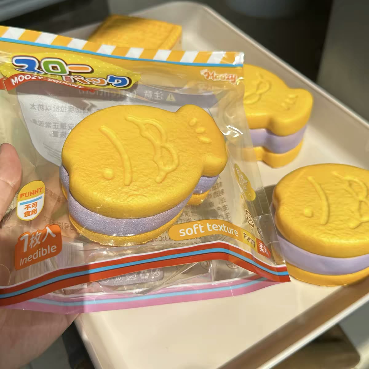 Taro Paste Taiyaki Squishy