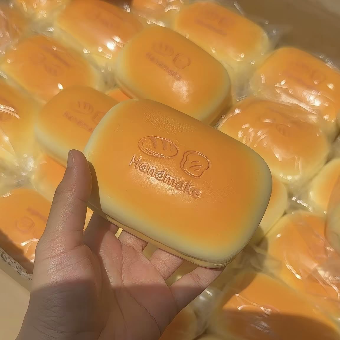 Moozy Baked Bun Squishy