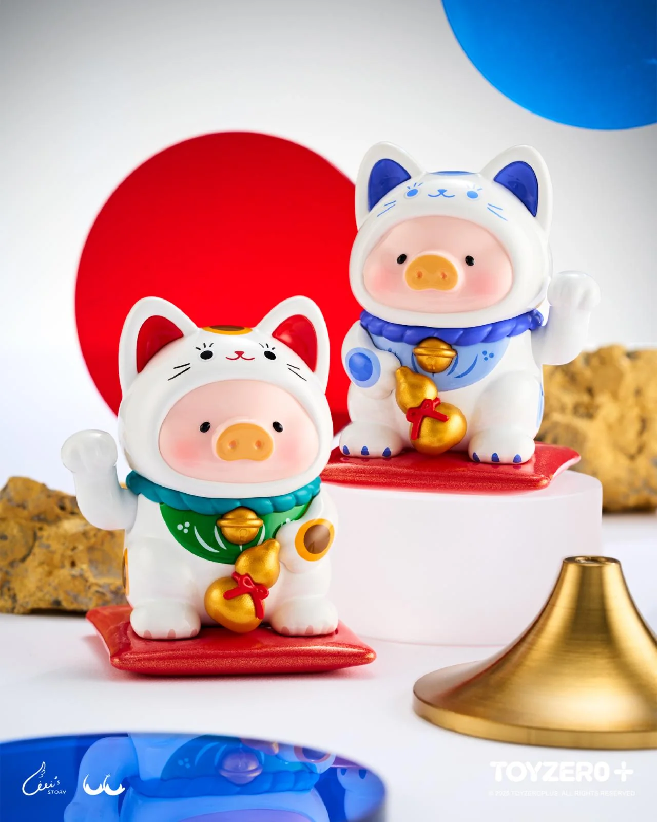 LuLu the Piggy - LUcky Cat Series (Blind Box)