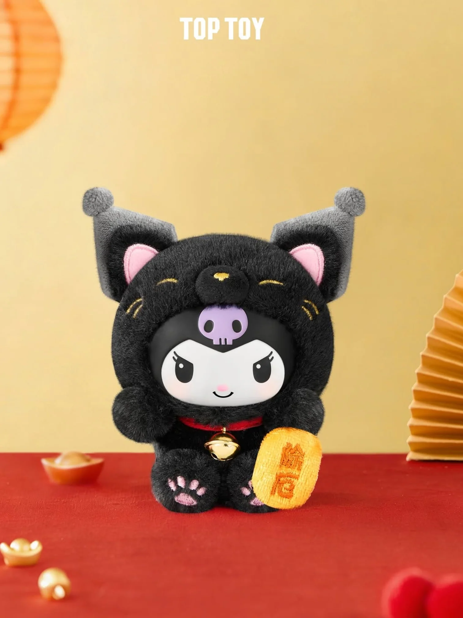 Sanrio Characters Lucky Cat Series Plush Pendant Blind Box