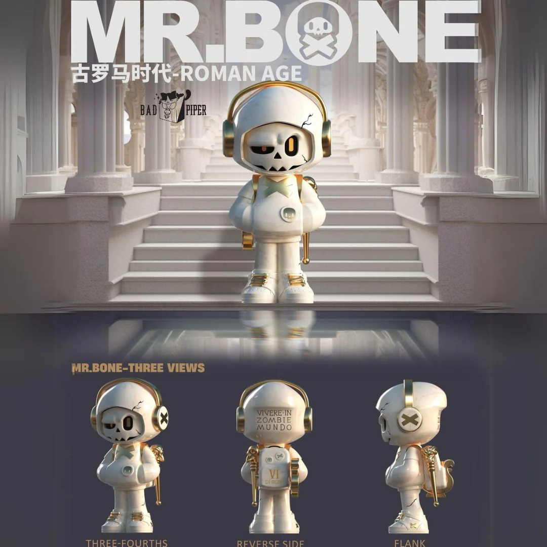 Mr. Bone mini 2.0  Travel Time A Journey Through Time