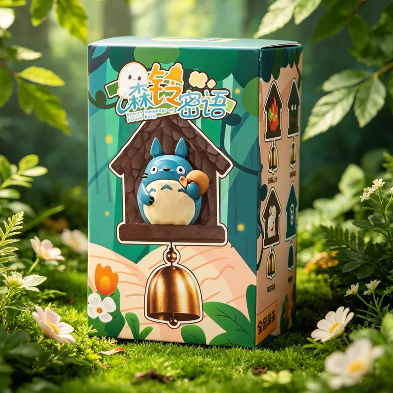 Totoro Secret Language of Forest Bells Wind Chime
