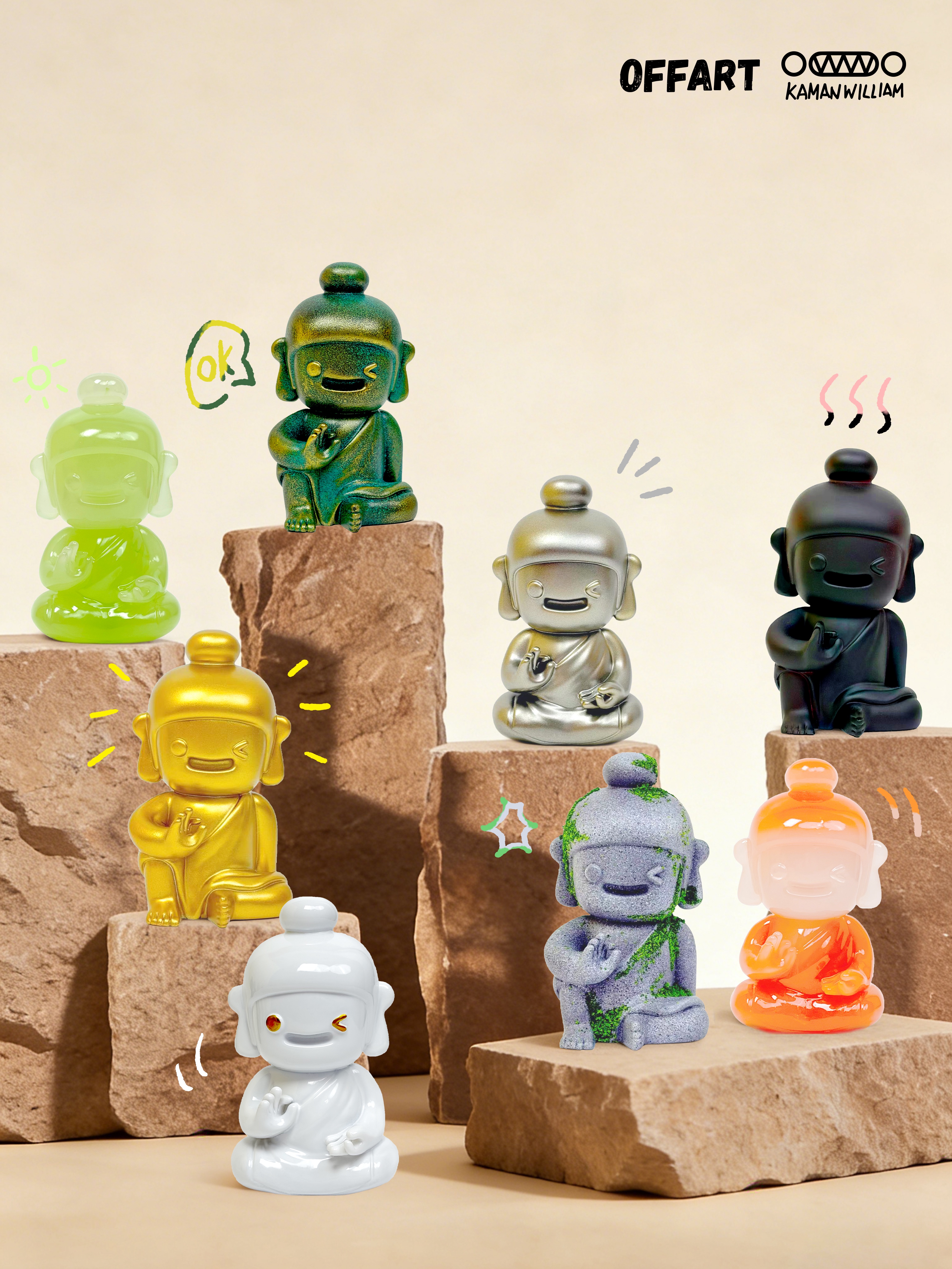 OK BUDDHA RESIN BLINDBOX