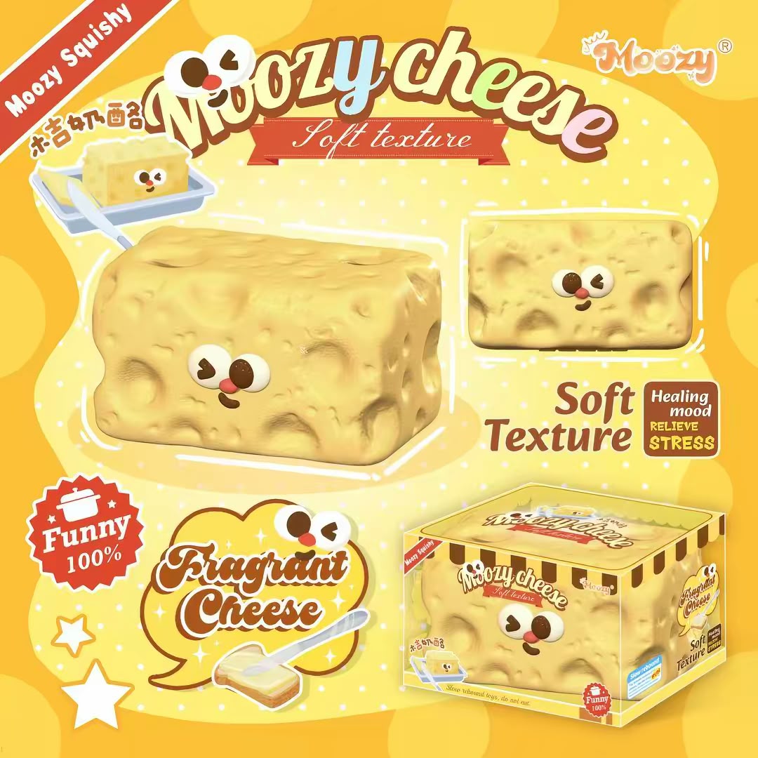 Moozy Winky Cheese Squishy