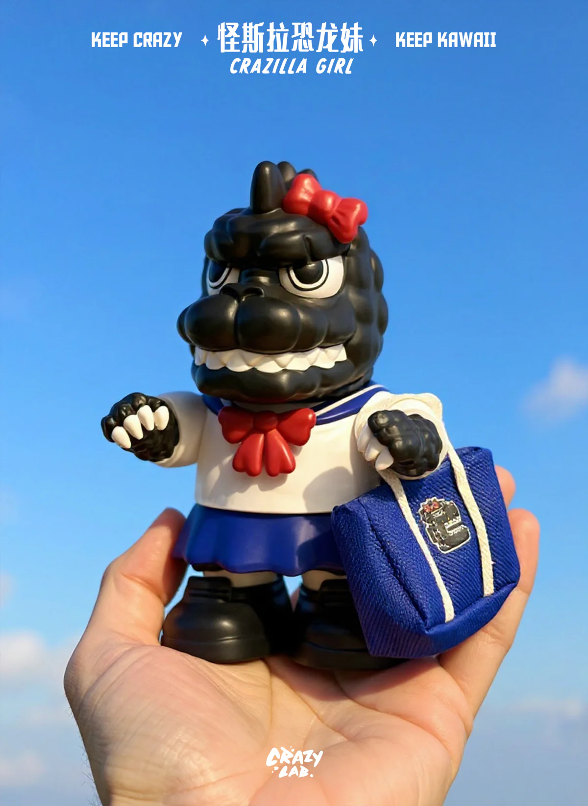 Crazilla Girl by OFFART X James Lee