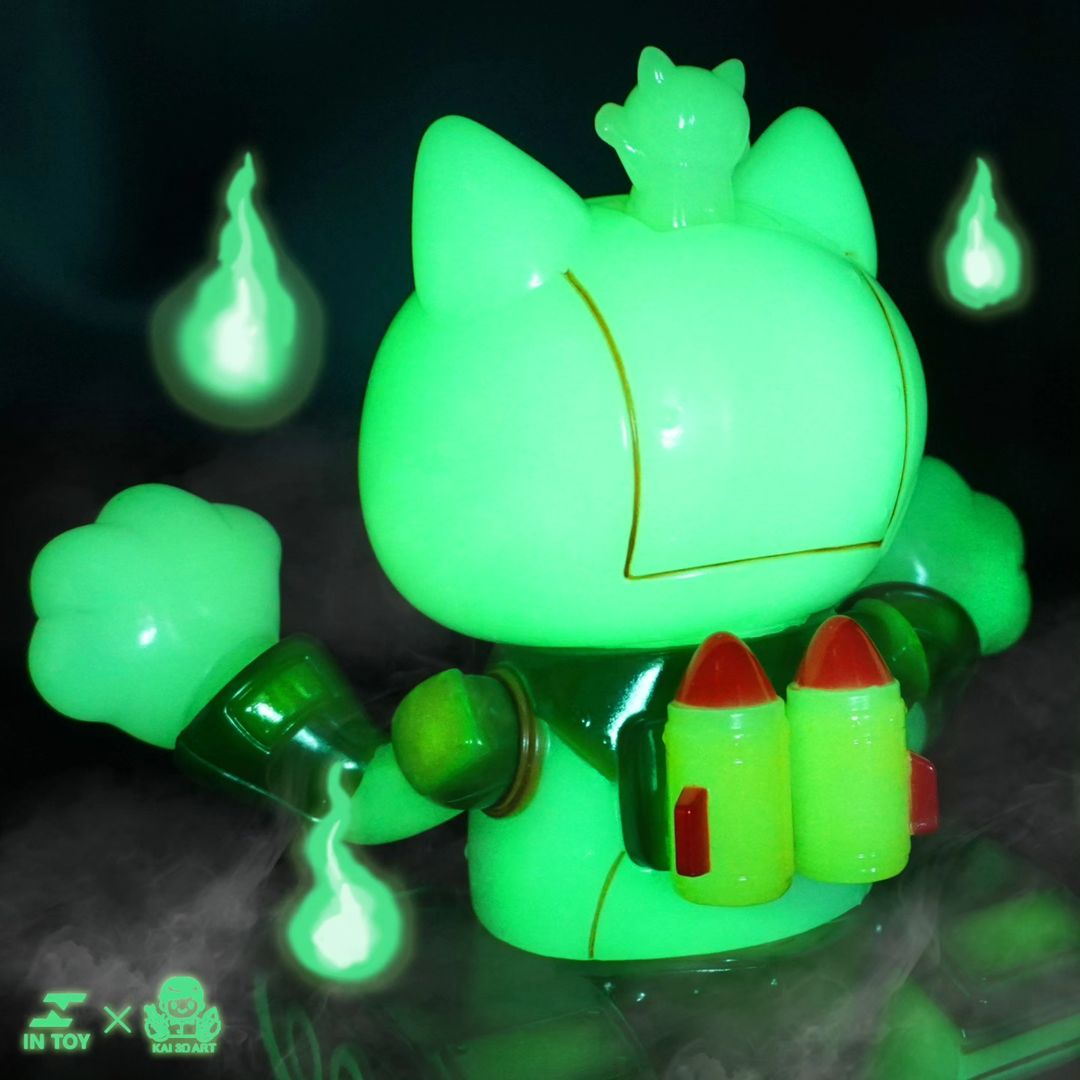 Cute Weapon-Ghost Battle Cat -MK005 by Intoy