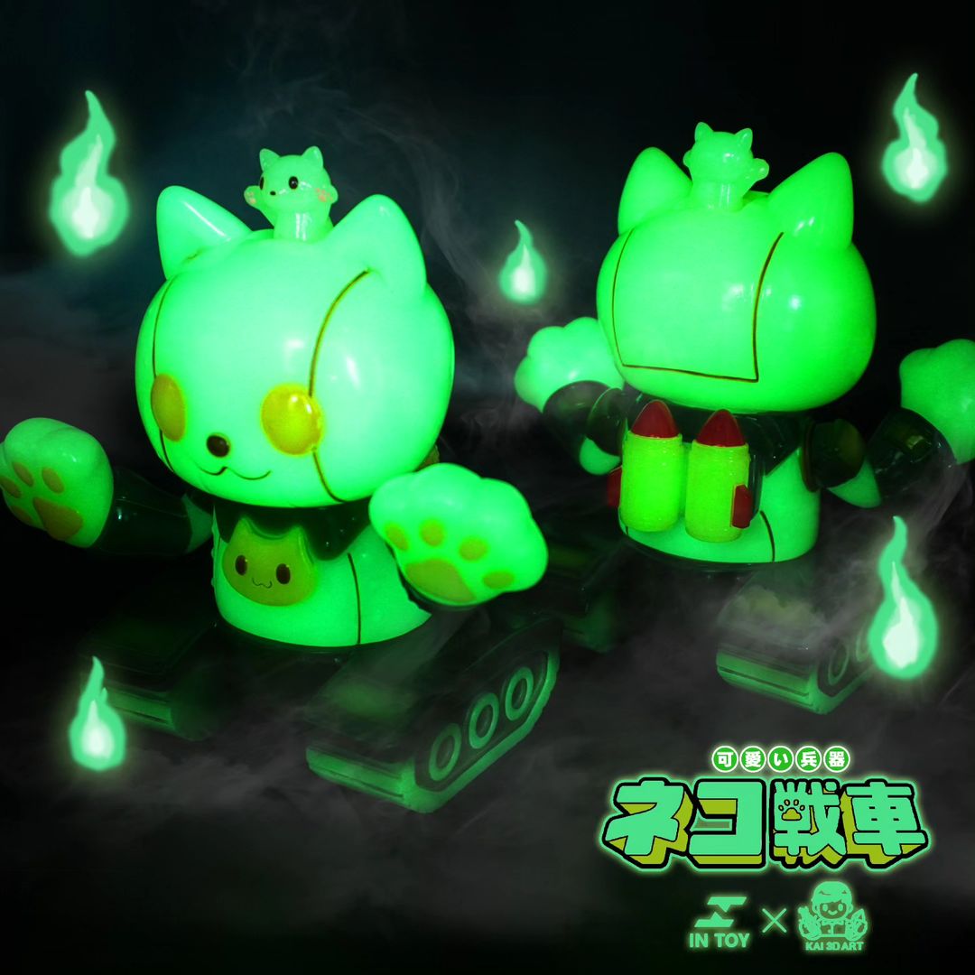 Cute Weapon-Ghost Battle Cat -MK005 by Intoy