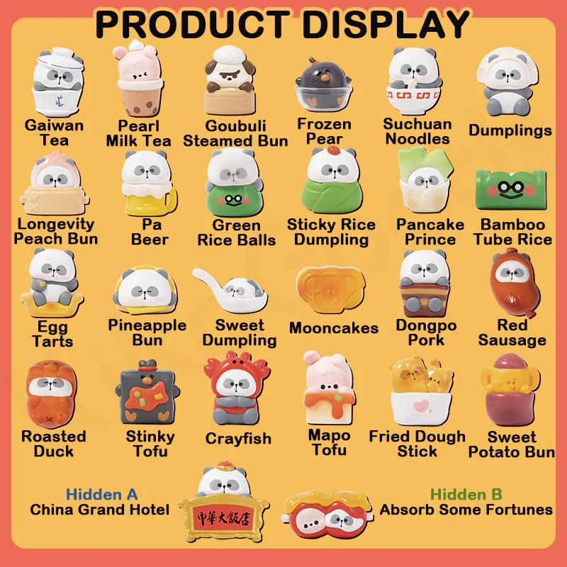 Mr Pa Grand Hotel Magnet Bean Series