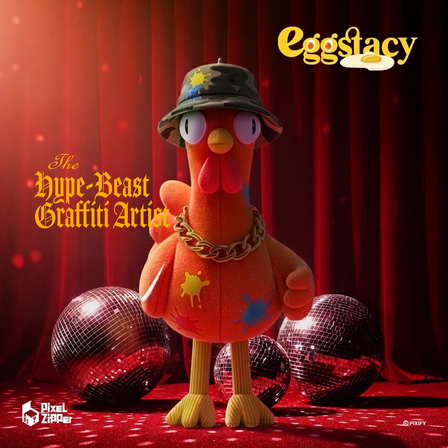 EGG STACY PLUSH 