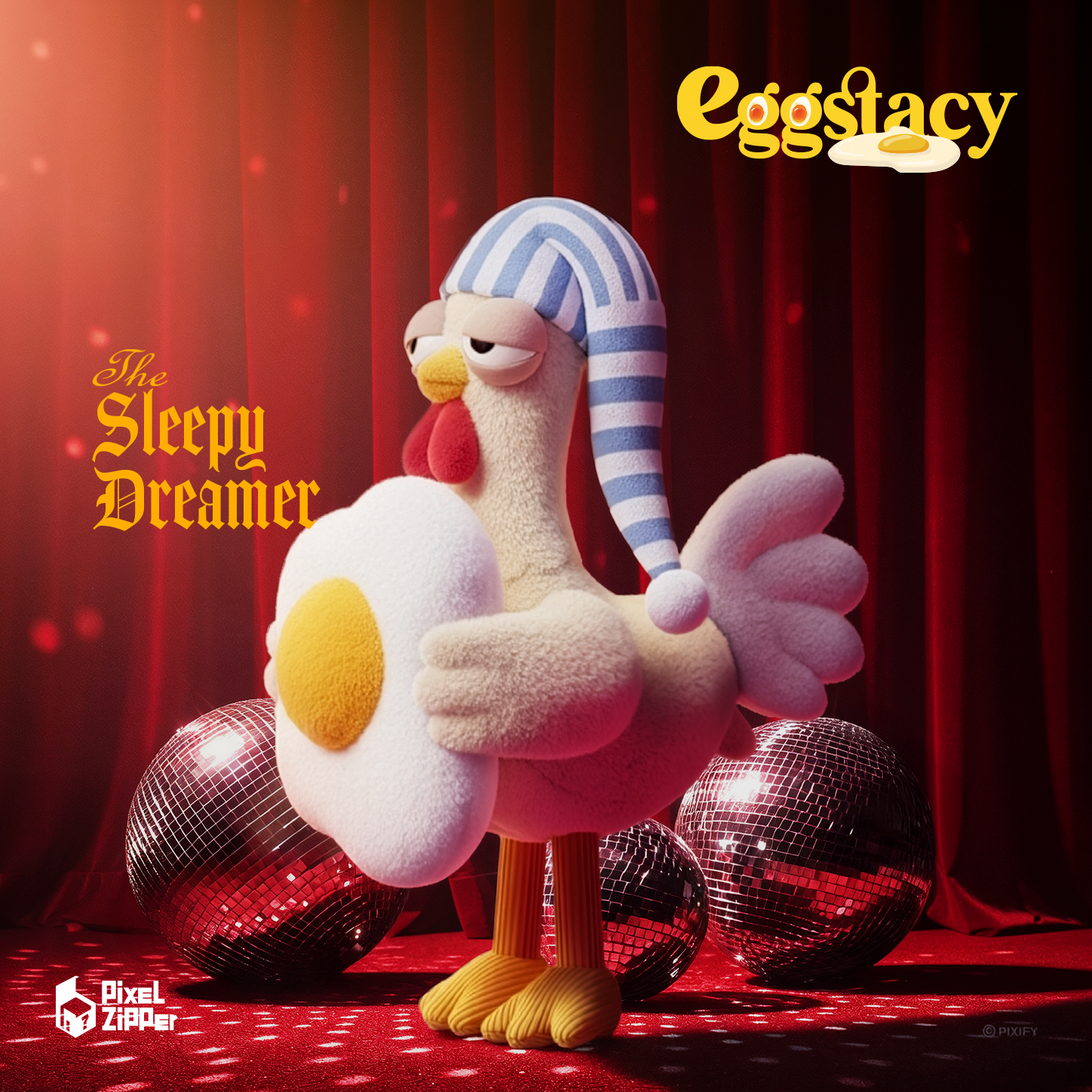 EGG STACY PLUSH 