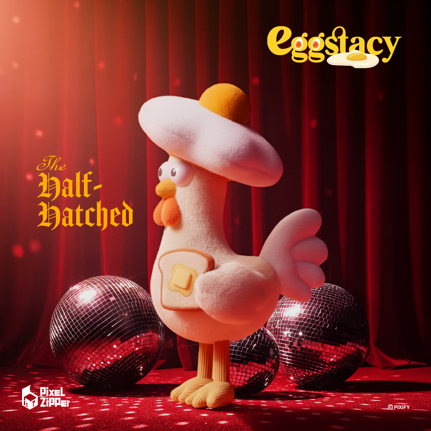 EGG STACY PLUSH 