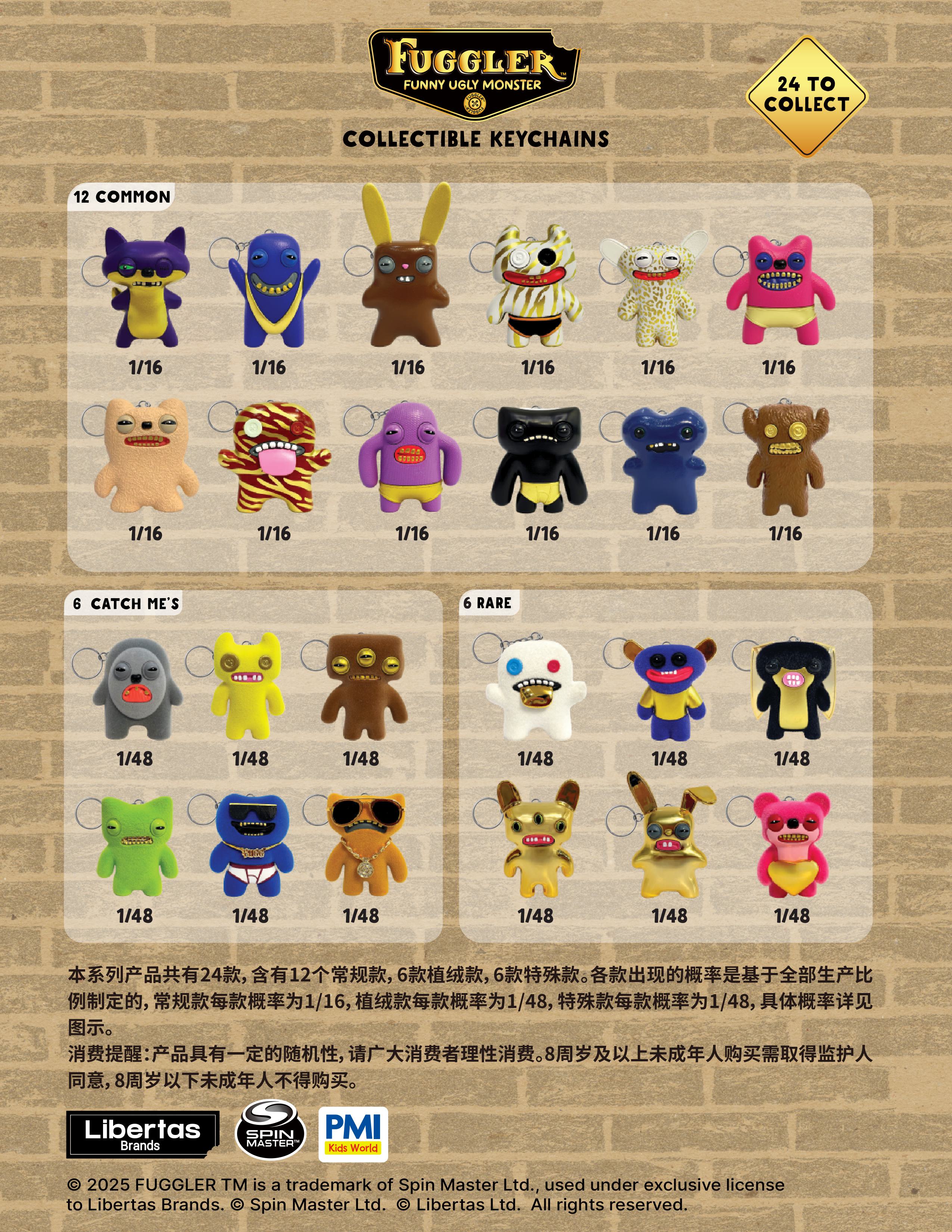 FUGGLER GOLD EDITION KEYCHAIN